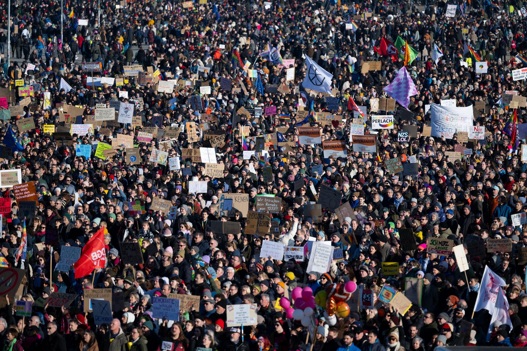 Nemčija, München, protest