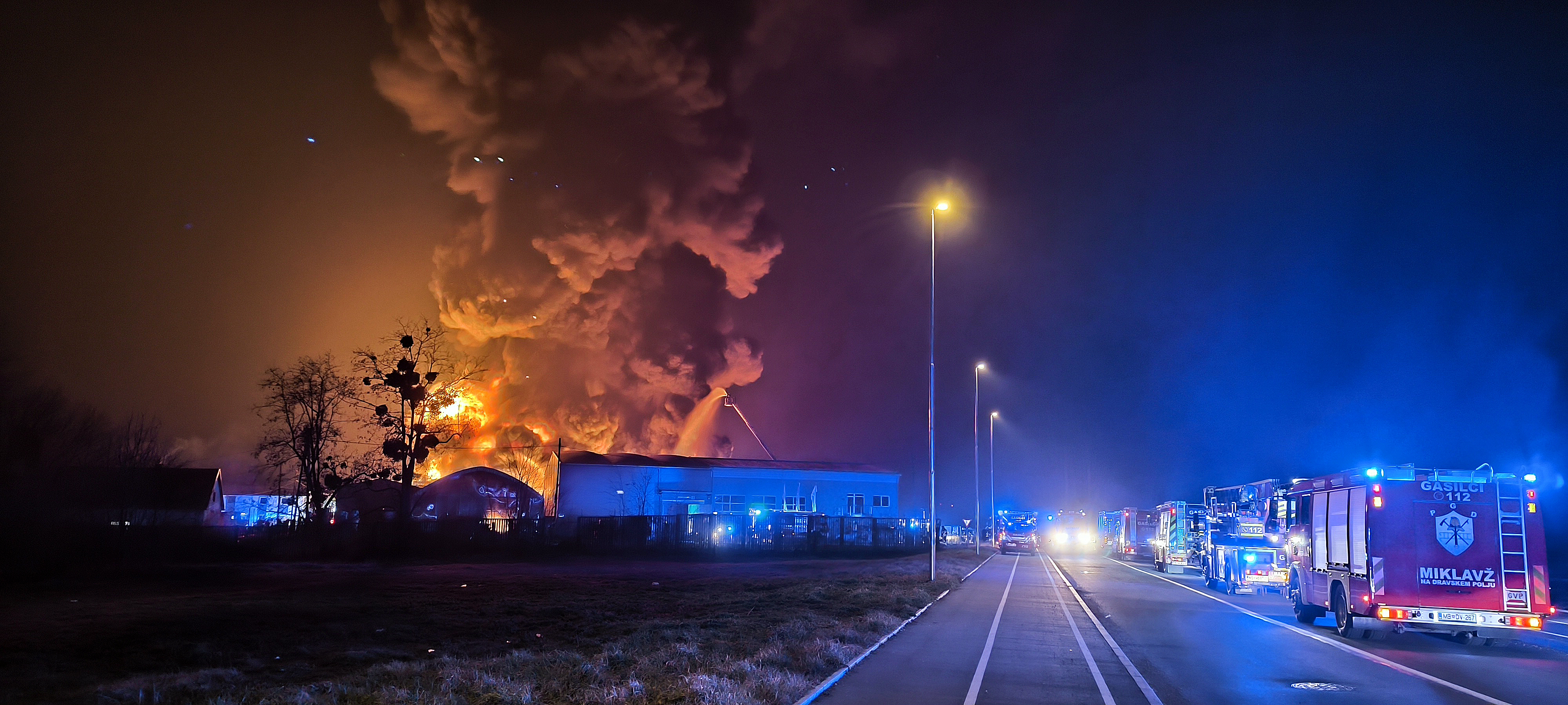 požar, maribor, tezno