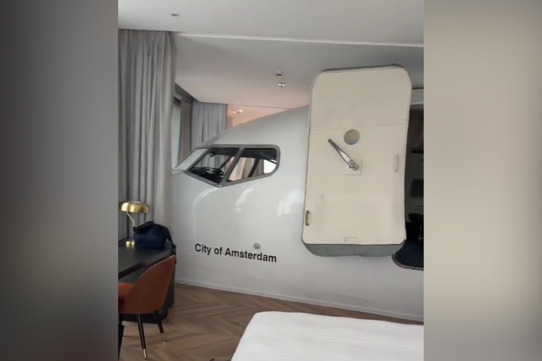 letalo, hotel, hotelska soba, Boeing 737