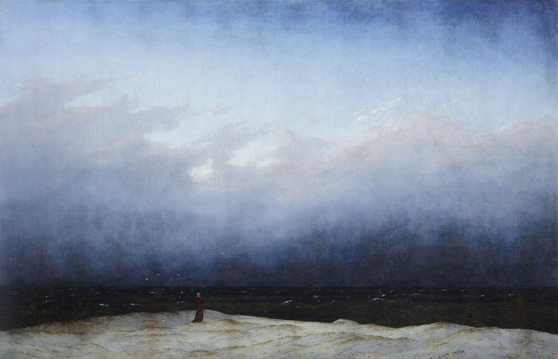 Caspar David Friedrich: Menih pri morju