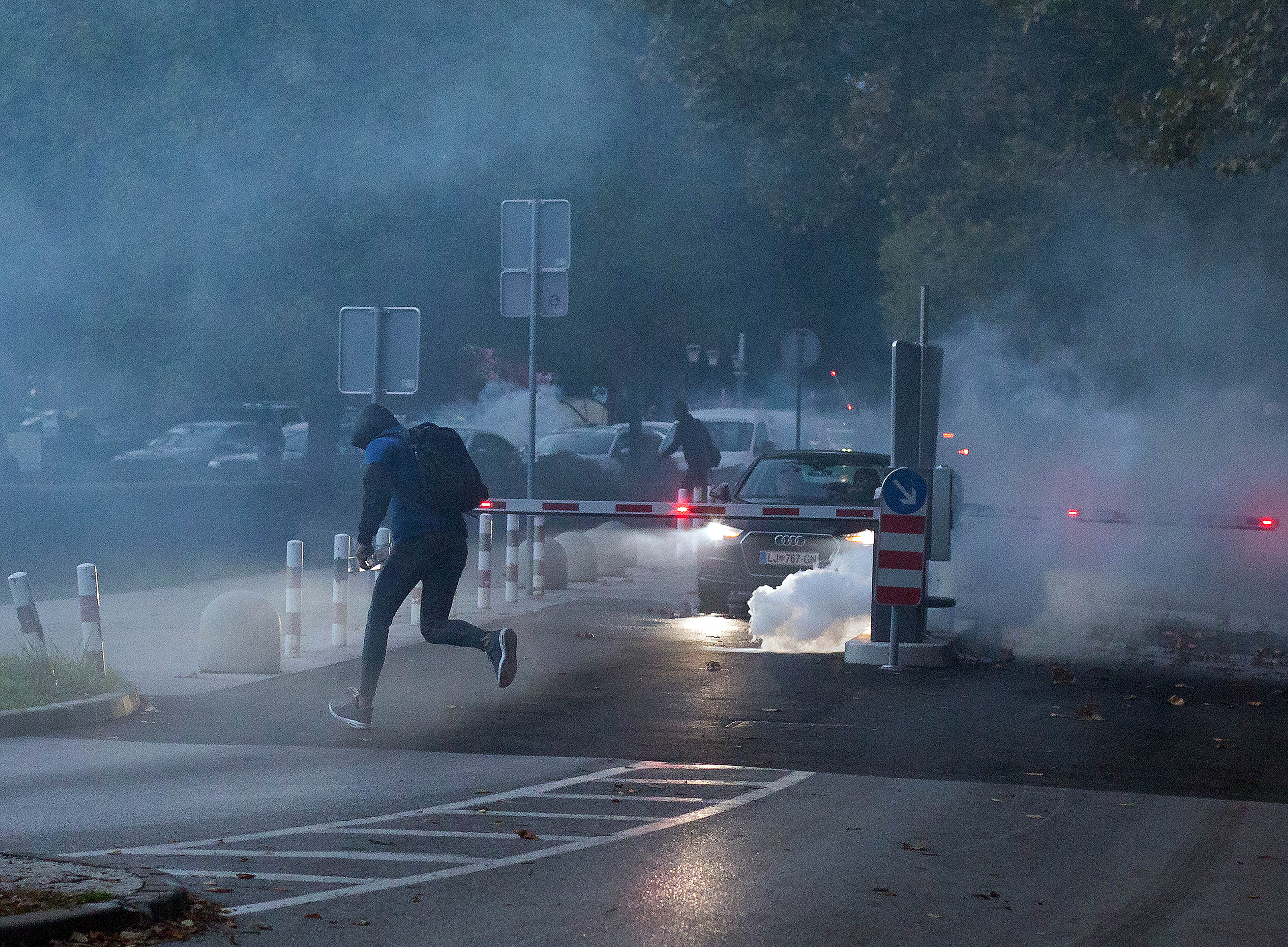 Protest pripadnikov anticepilcev