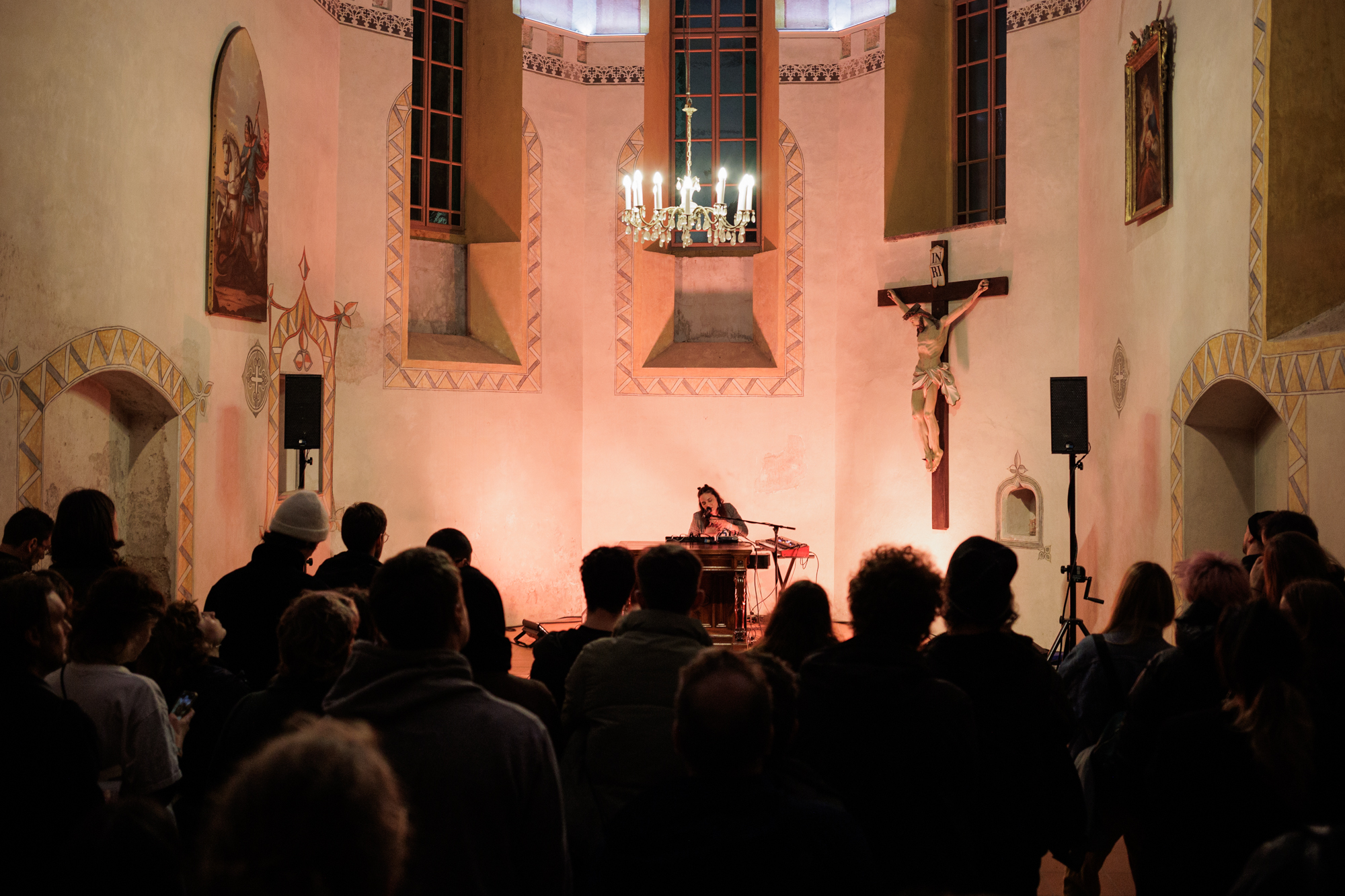 Prizor s festivala Ment, Ljubljanski grad (Foto: Matjaz Rust)