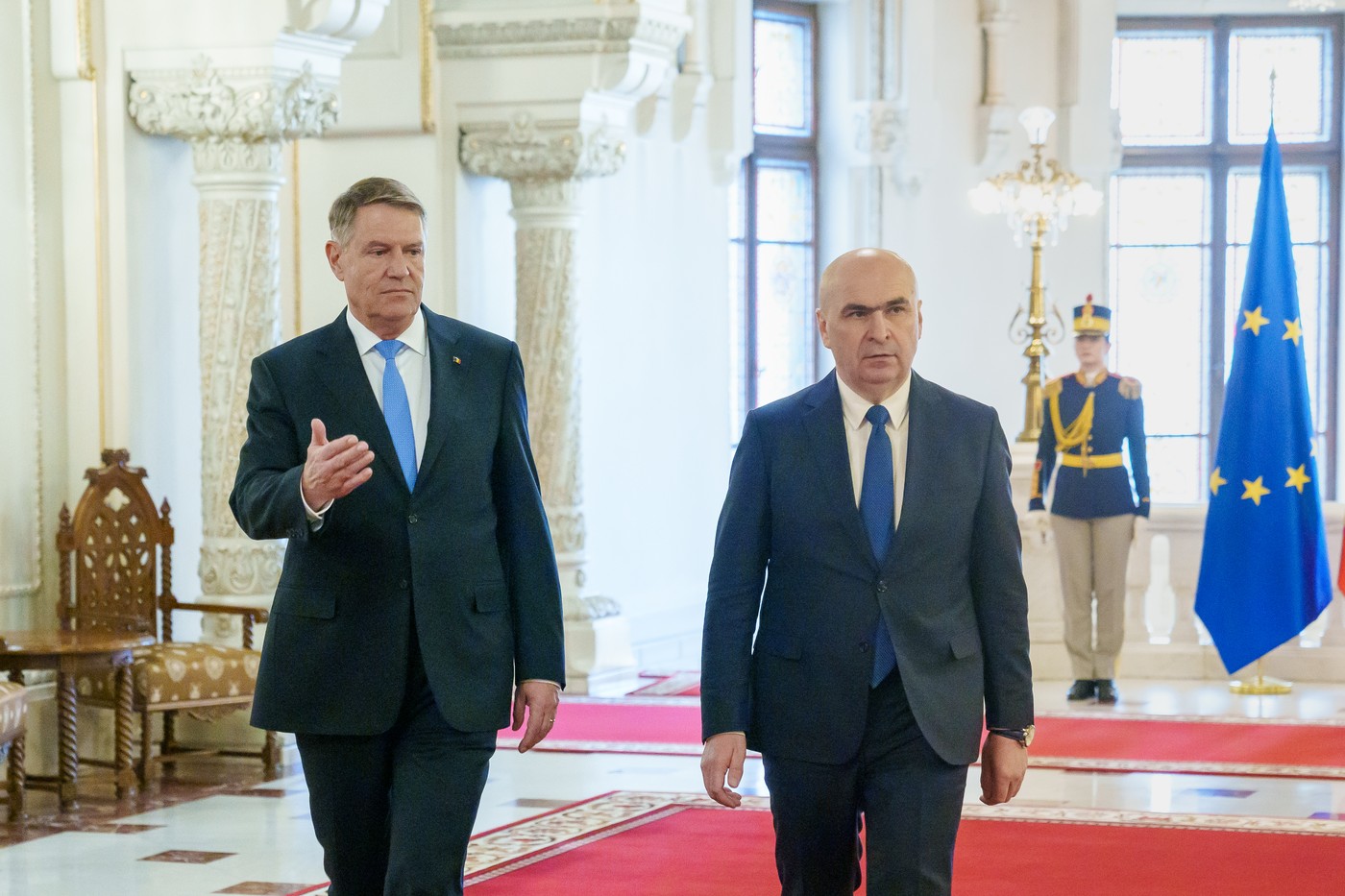 Klaus Iohannis in Ilie Bolojan