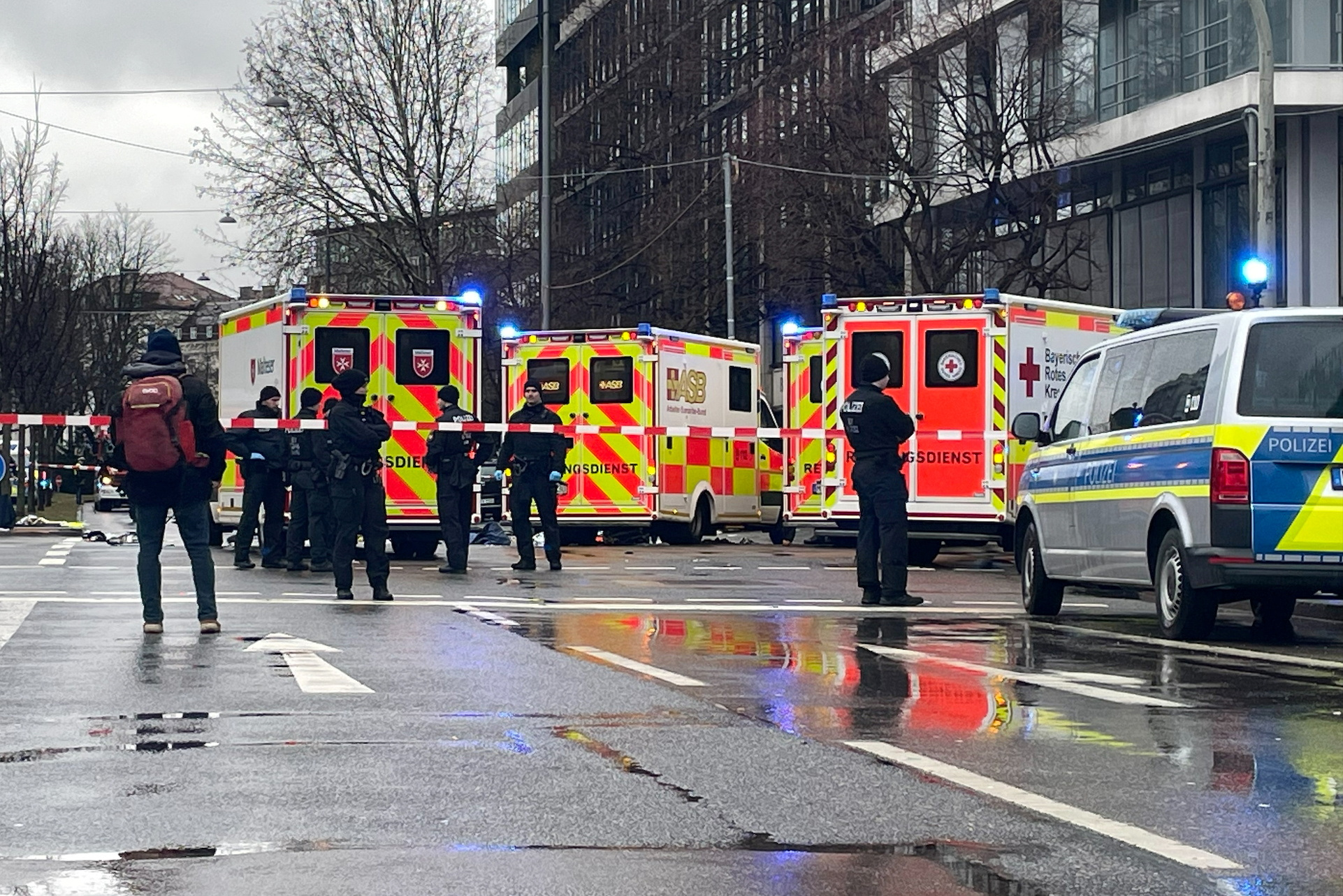 München, Nemčija, avto, množica