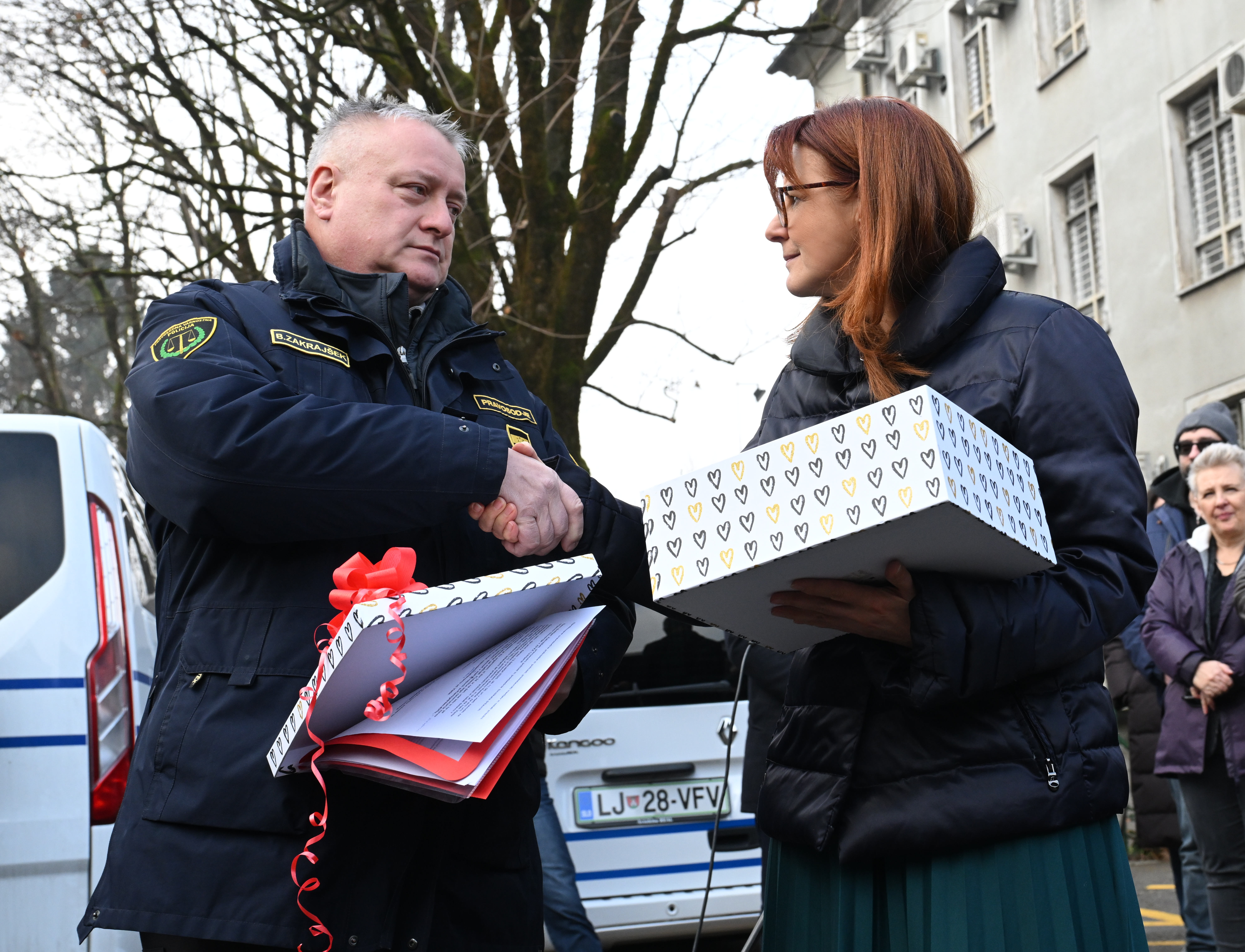 andreja katič, protest, pravosodni policisti, pravosodje, pazniki, pravosodni policist,