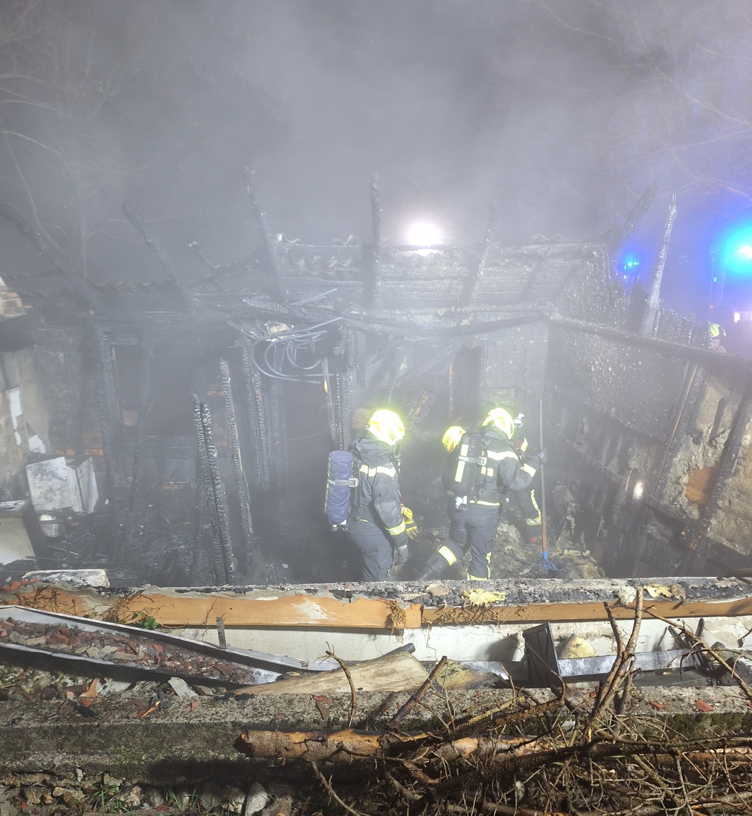 trnovo, nova gorica, požar