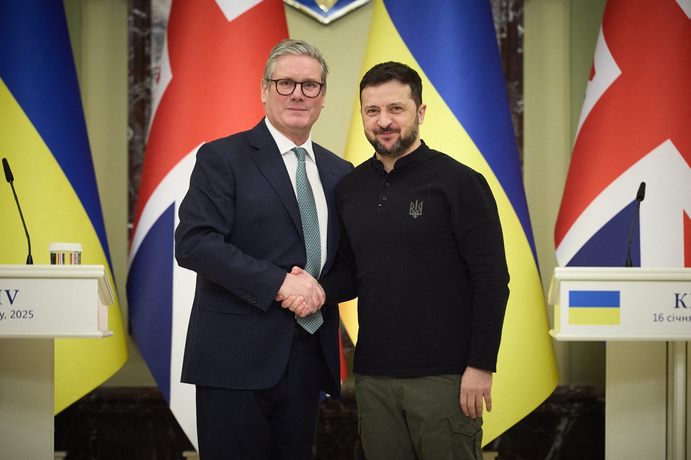 Keir Starmer, volodimir zelenski