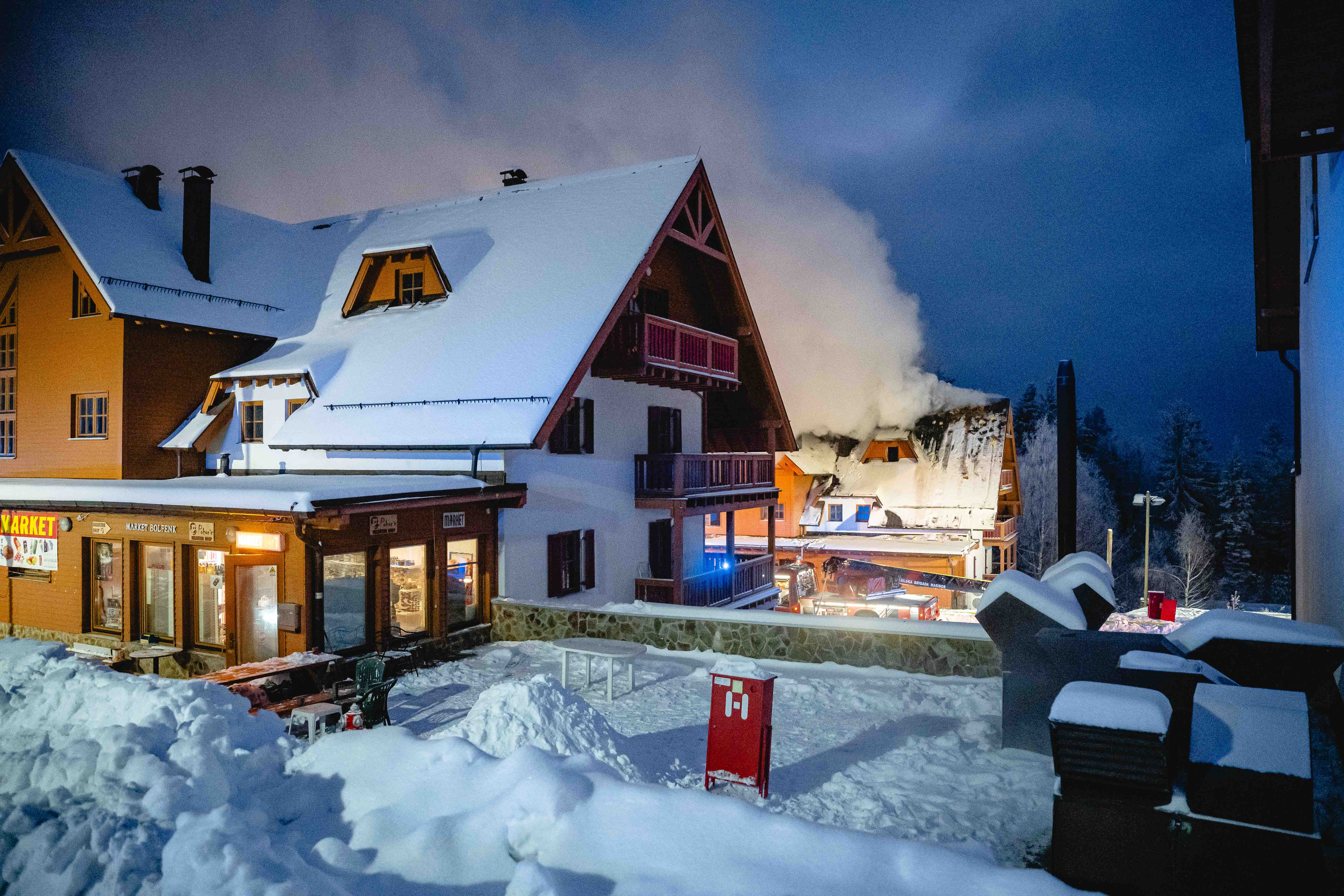 Požar, bolfenk, pohorje, mariborsko pohorje, maribor, gasilci