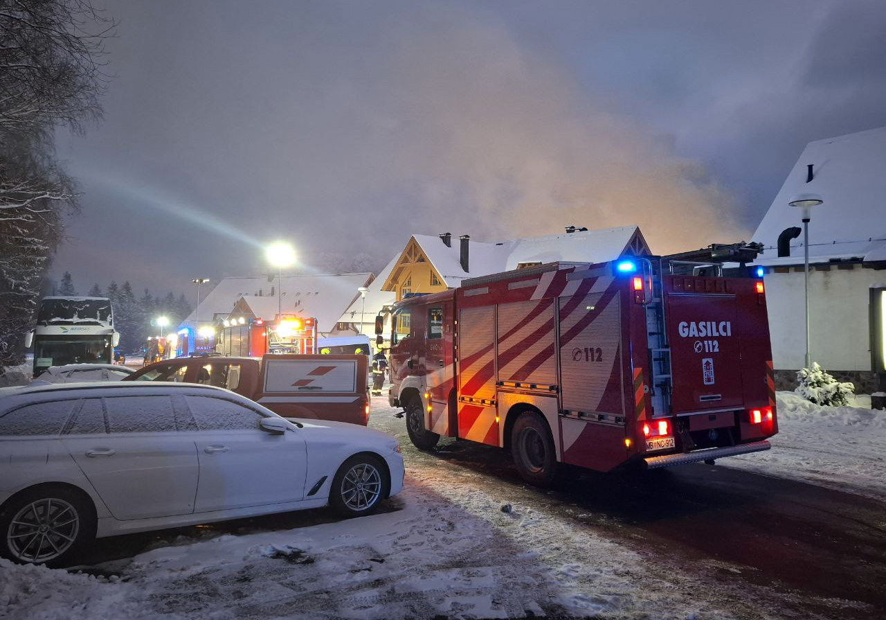 Požar, bolfenk, pohorje, mariborsko pohorje, maribor, gasilci