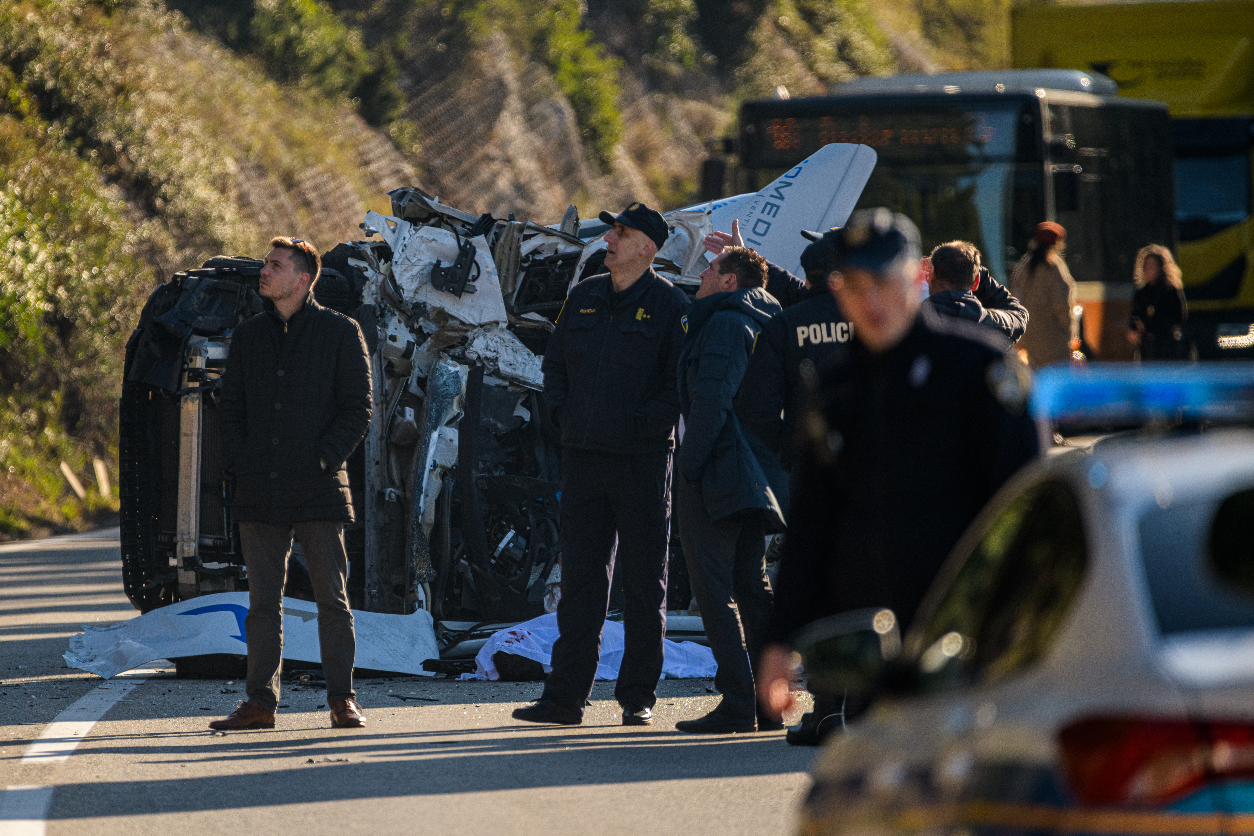 Prometna nesreča, dubrovnik, hrvaška