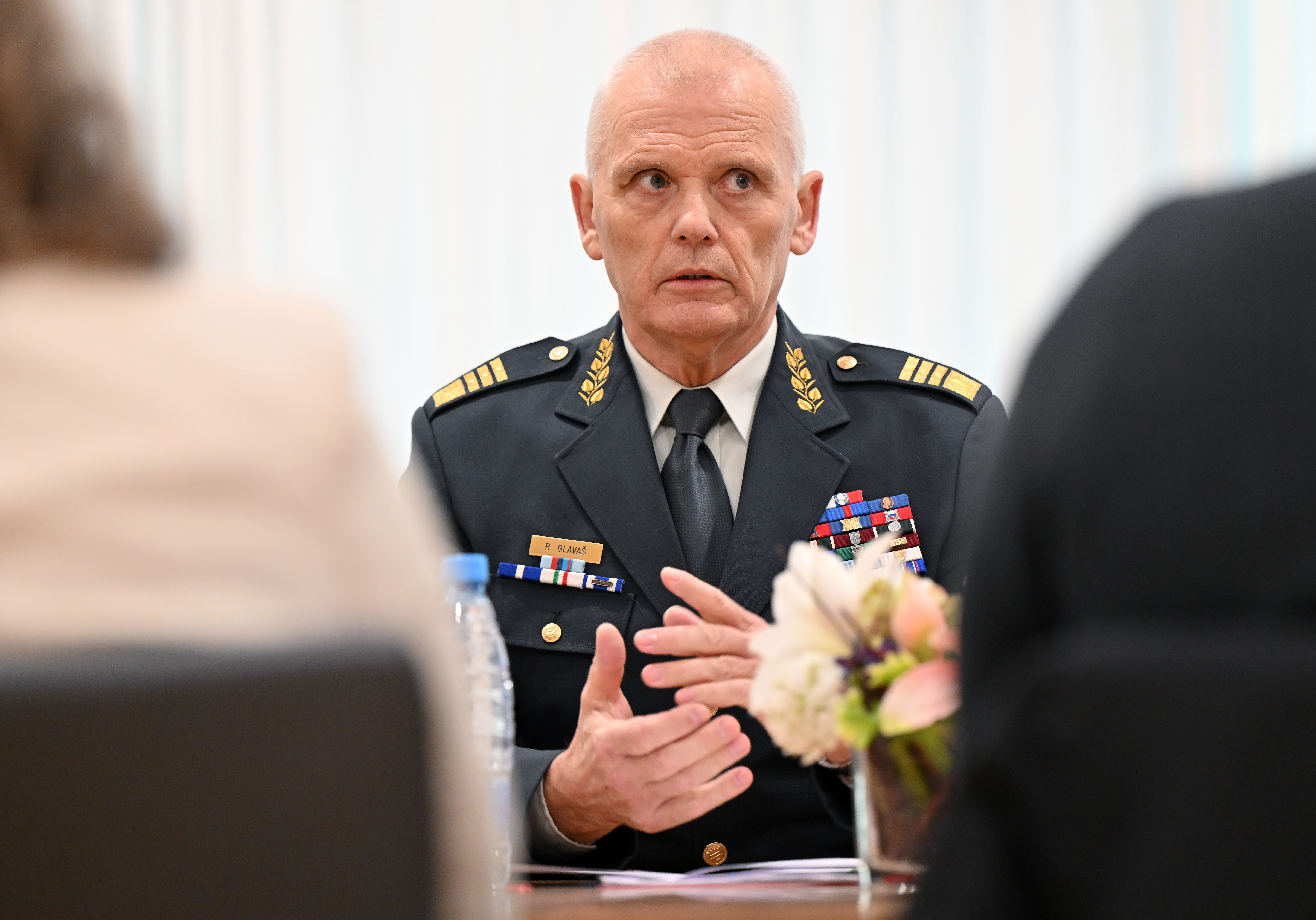 Robert Glavaš, slovenska vojska