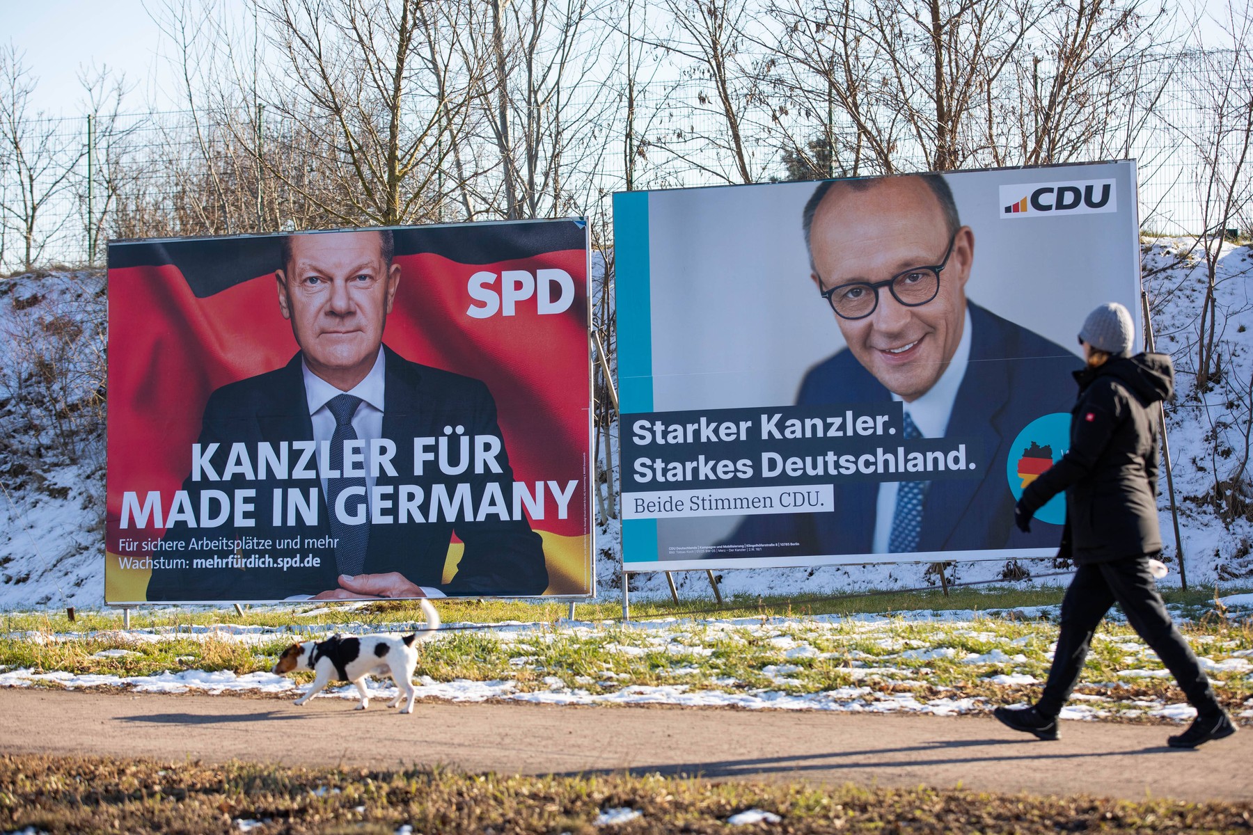 Symbolfotos Wahlkampf zur Bundestagswahl