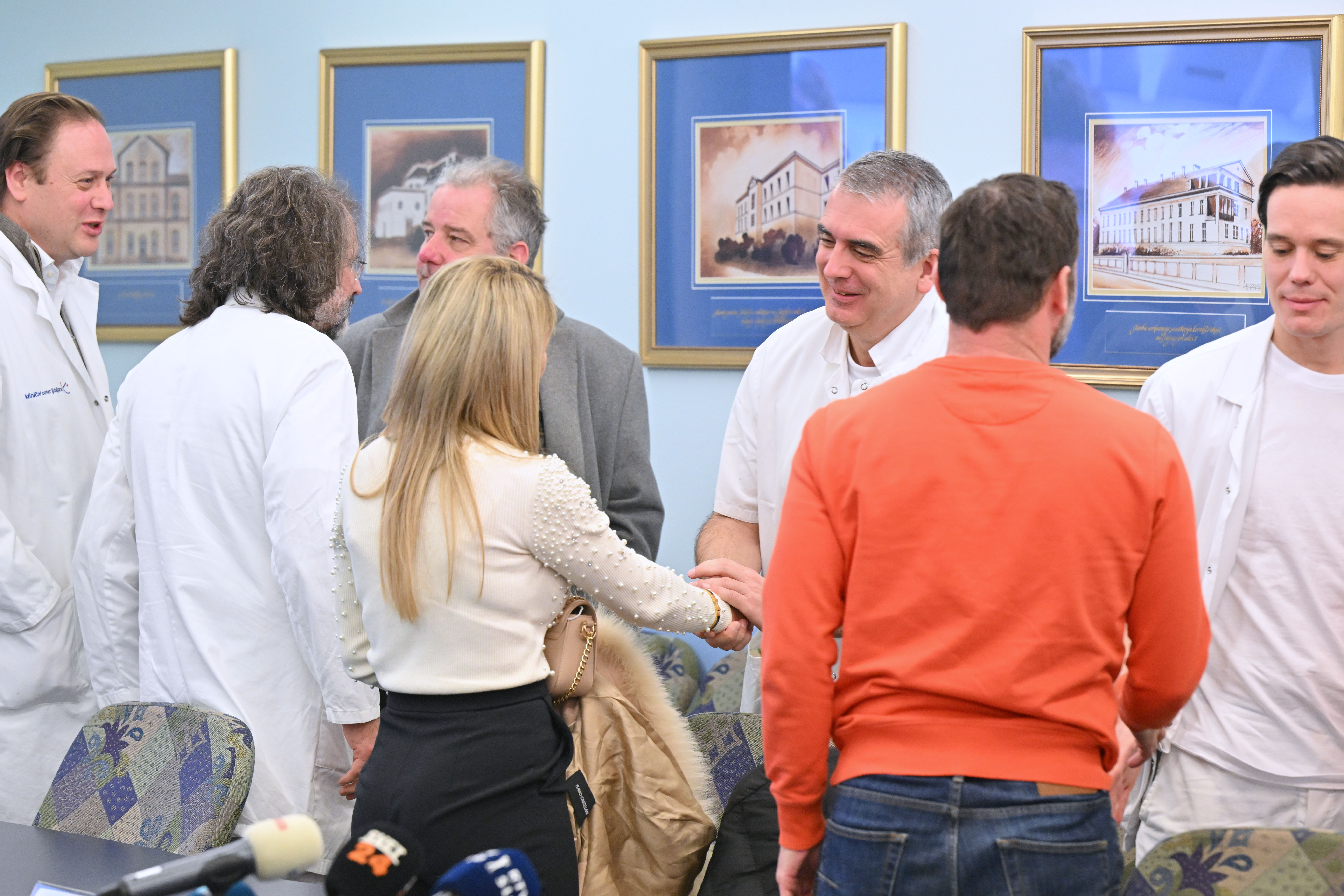 novinarska konferenca, transplantacija srca, srce, otrok