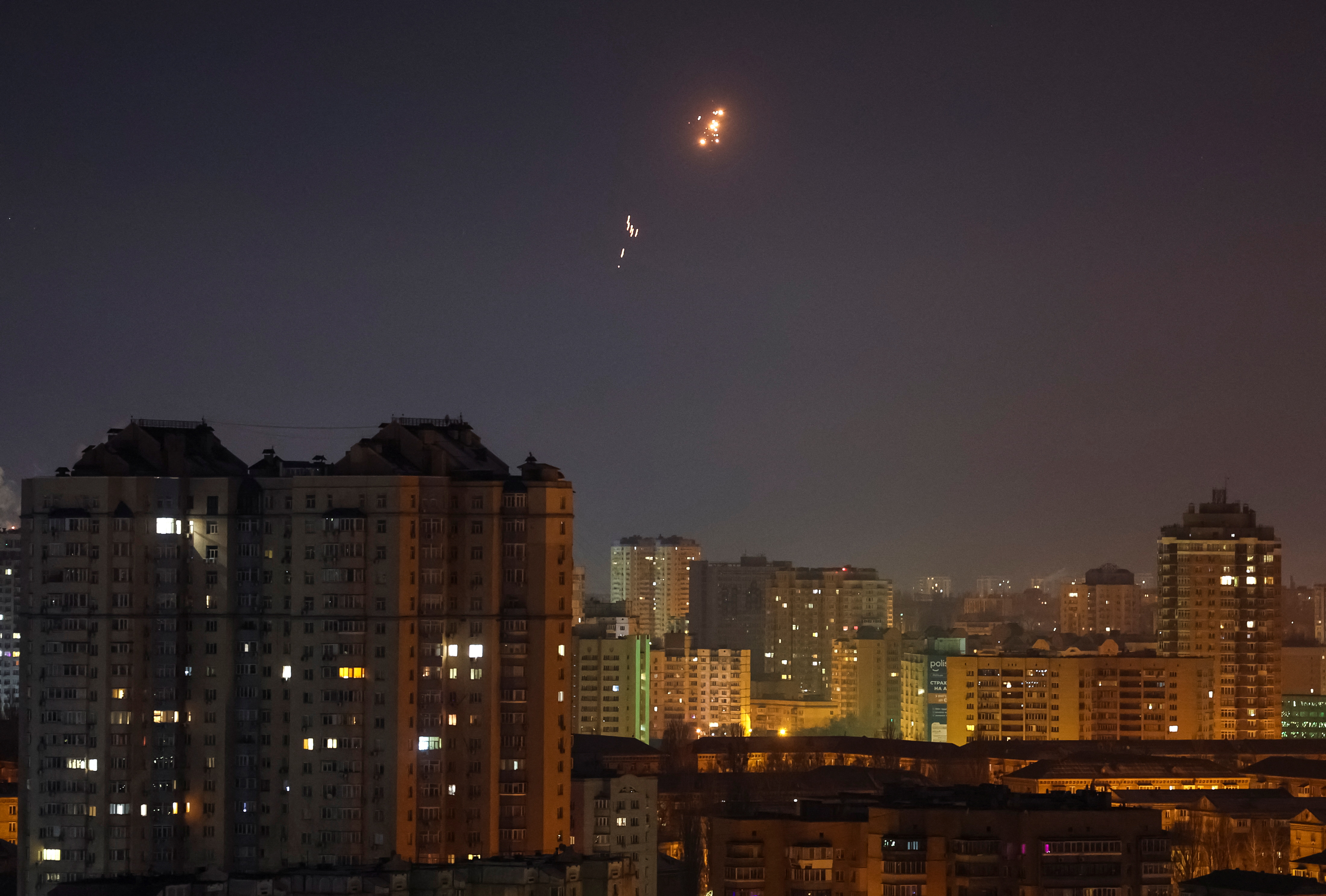 ukrajina, kijev, droni