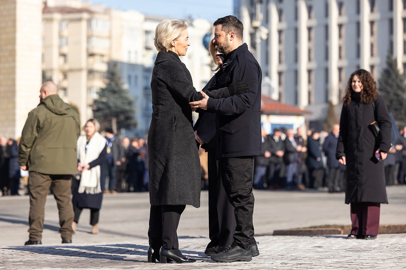 Ursula von der Leyen, Volodimir Zelenski