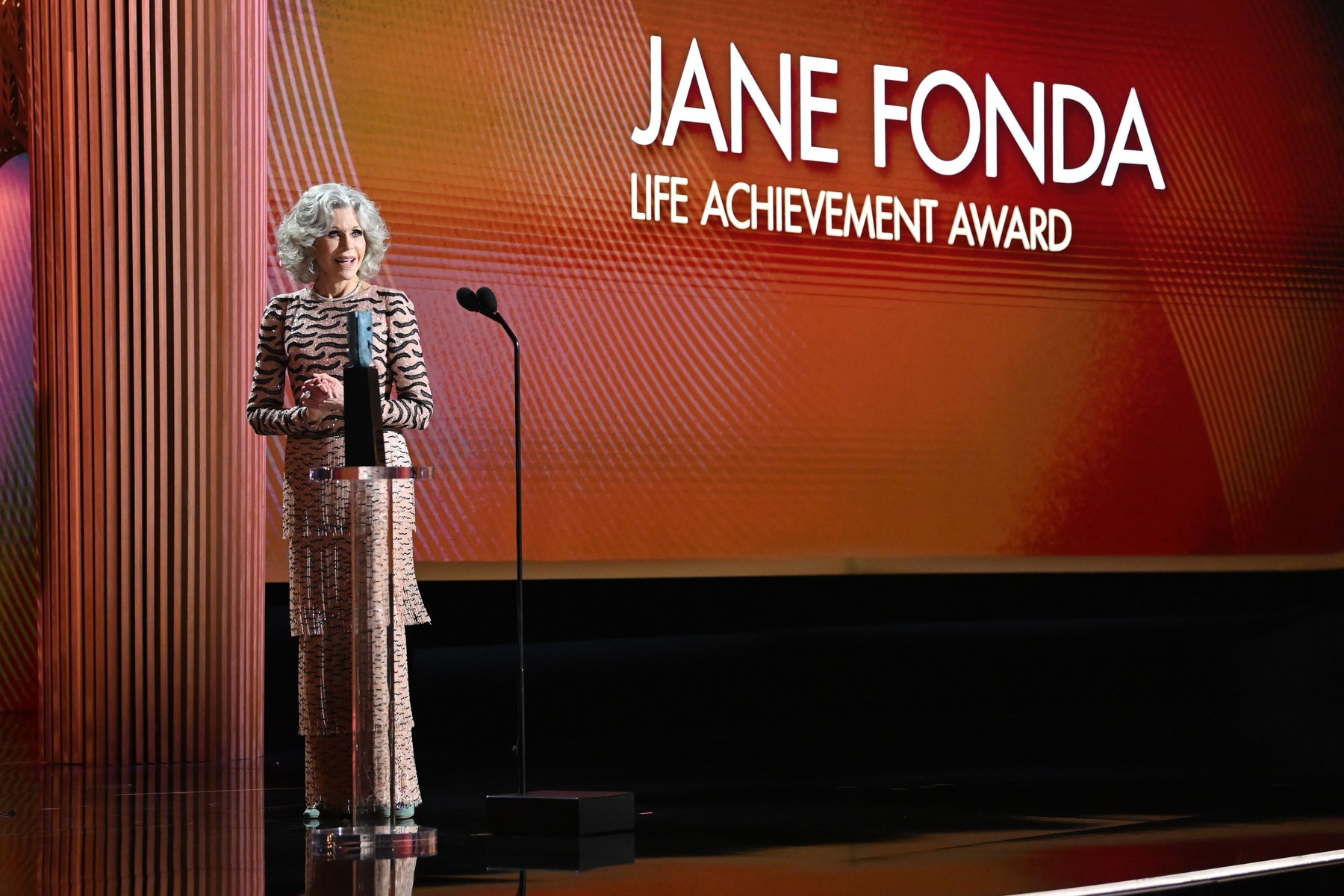 Jane Fonda, SAGA, nagrada za življenjsko delo