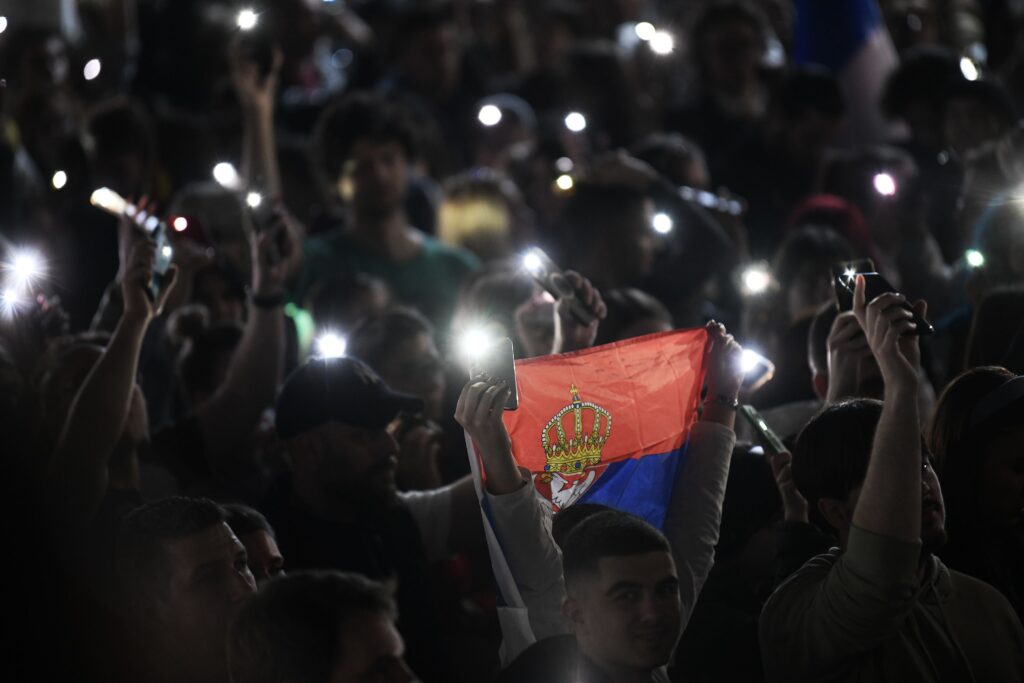 Protesti v Srbiji