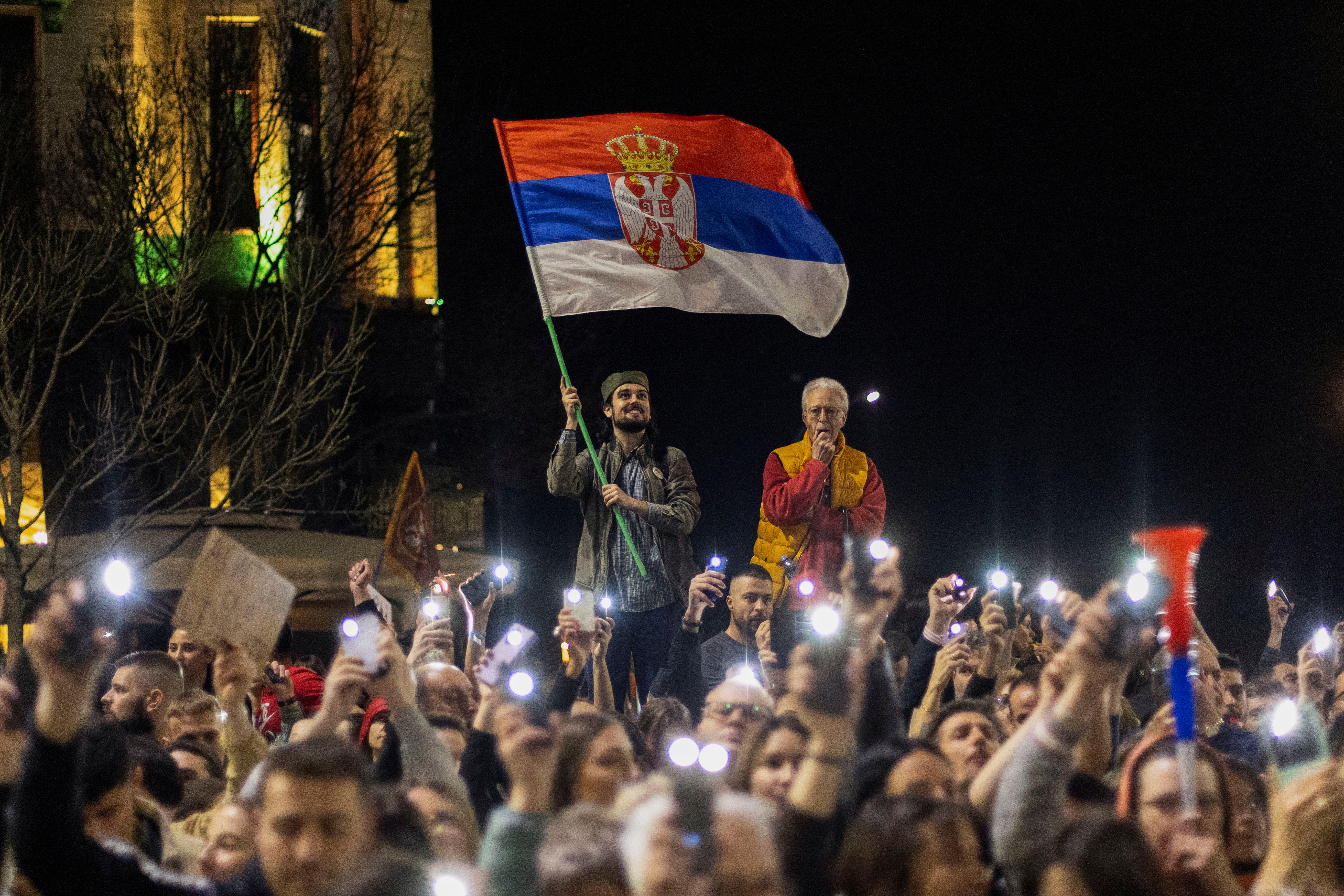 srbija, beograd, študenti, protest