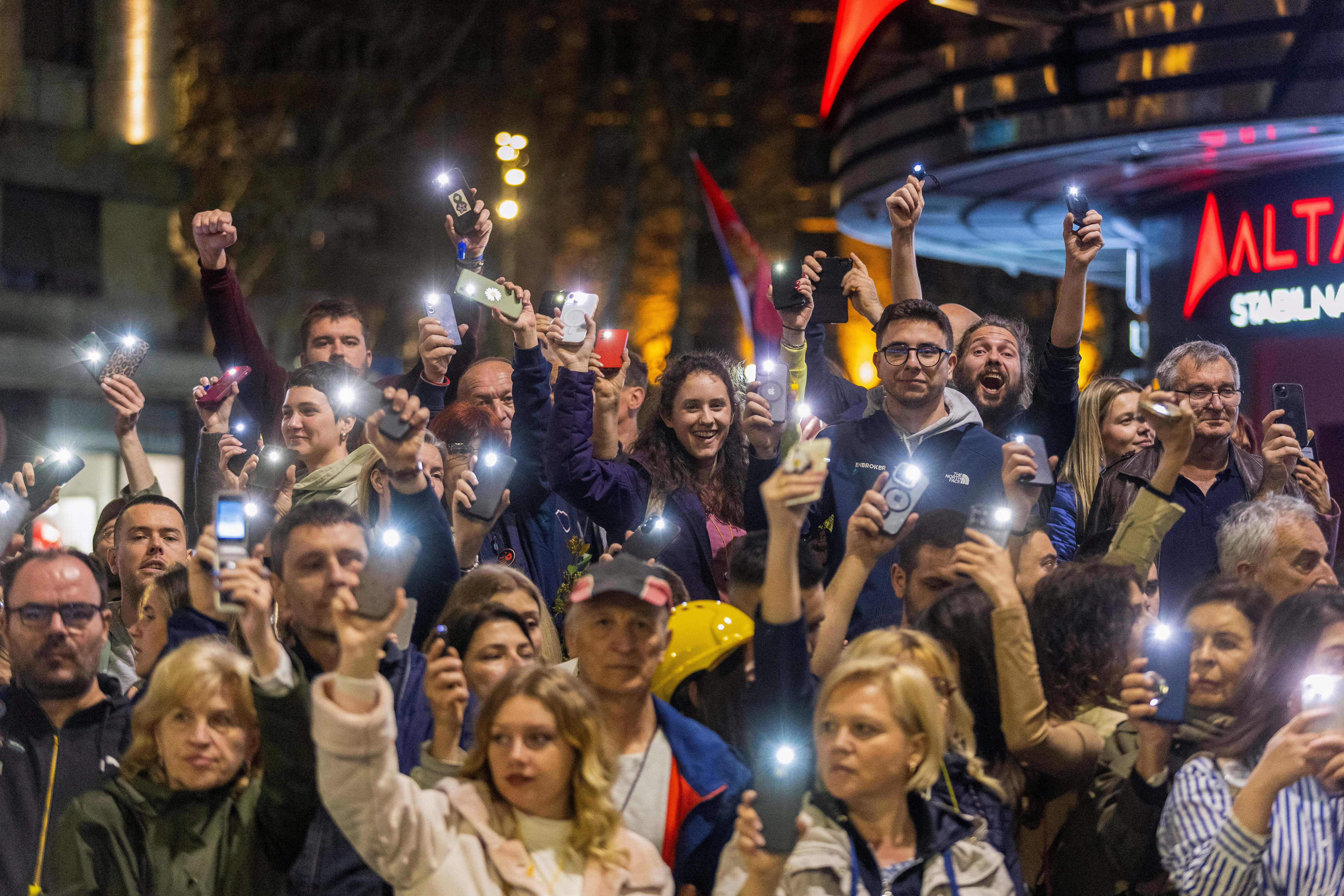 srbija, beograd, študenti, protest