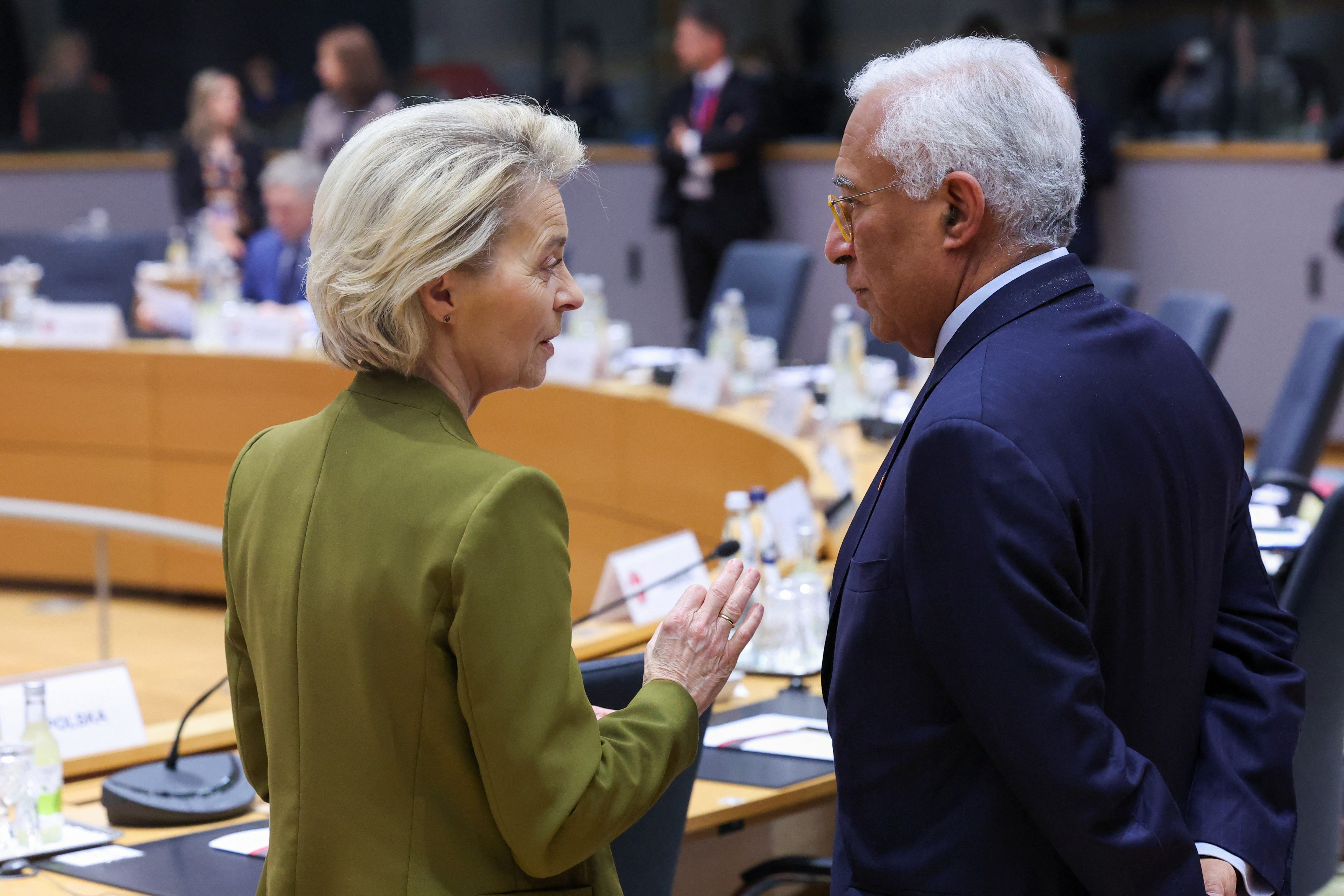 Evropski svet, Eu, Antonio Costa, Ursula von der Leyen