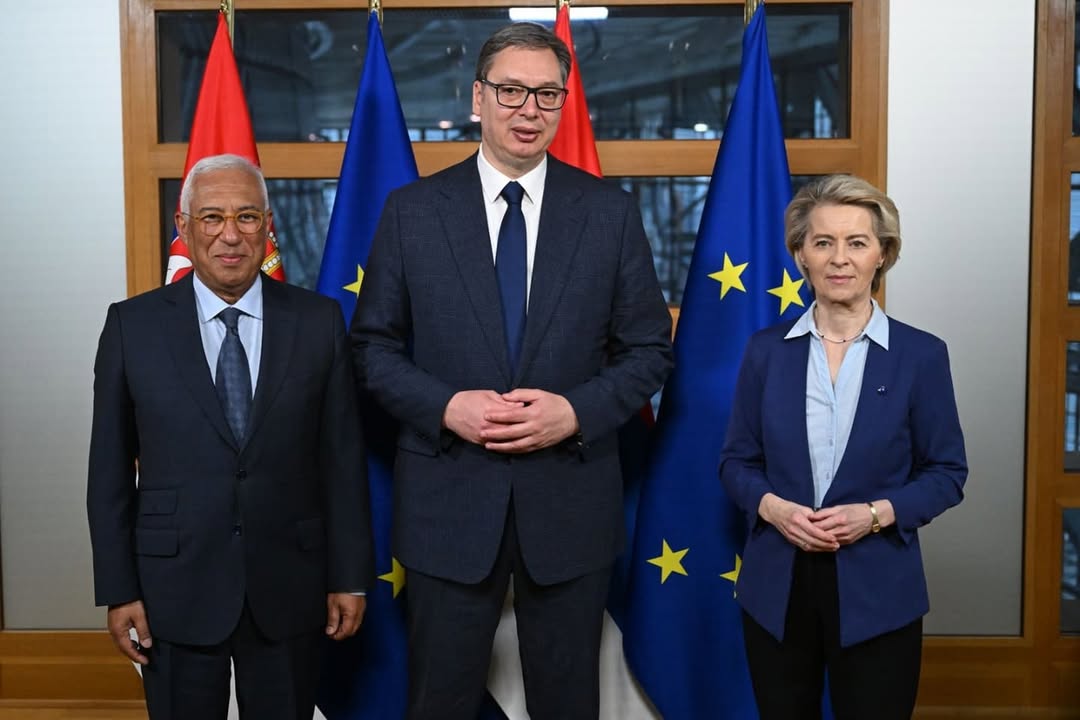 Aleksandar Vučić, Bruselj