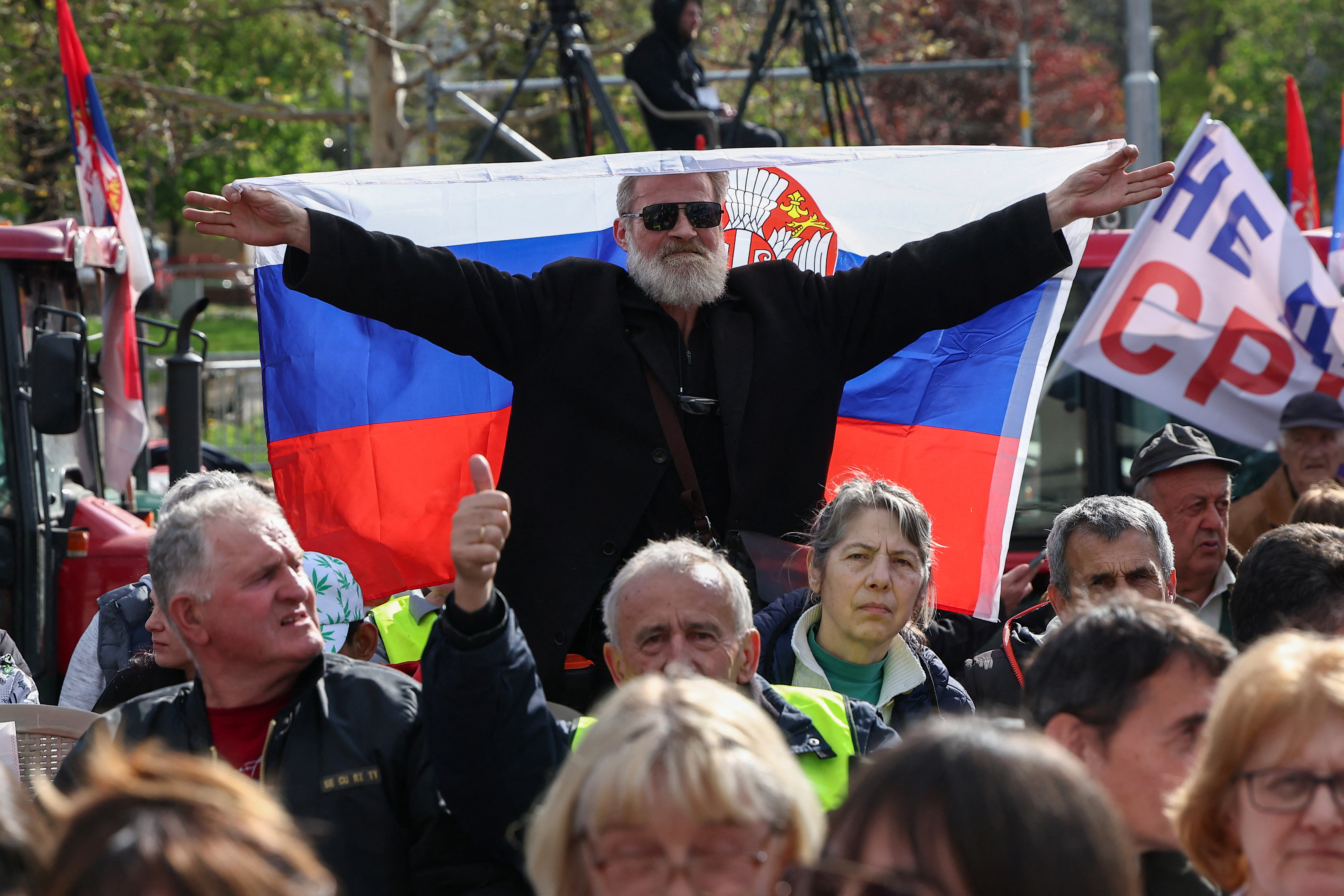 Prizor iz Beograda, 12. april 2025 (Foto: 