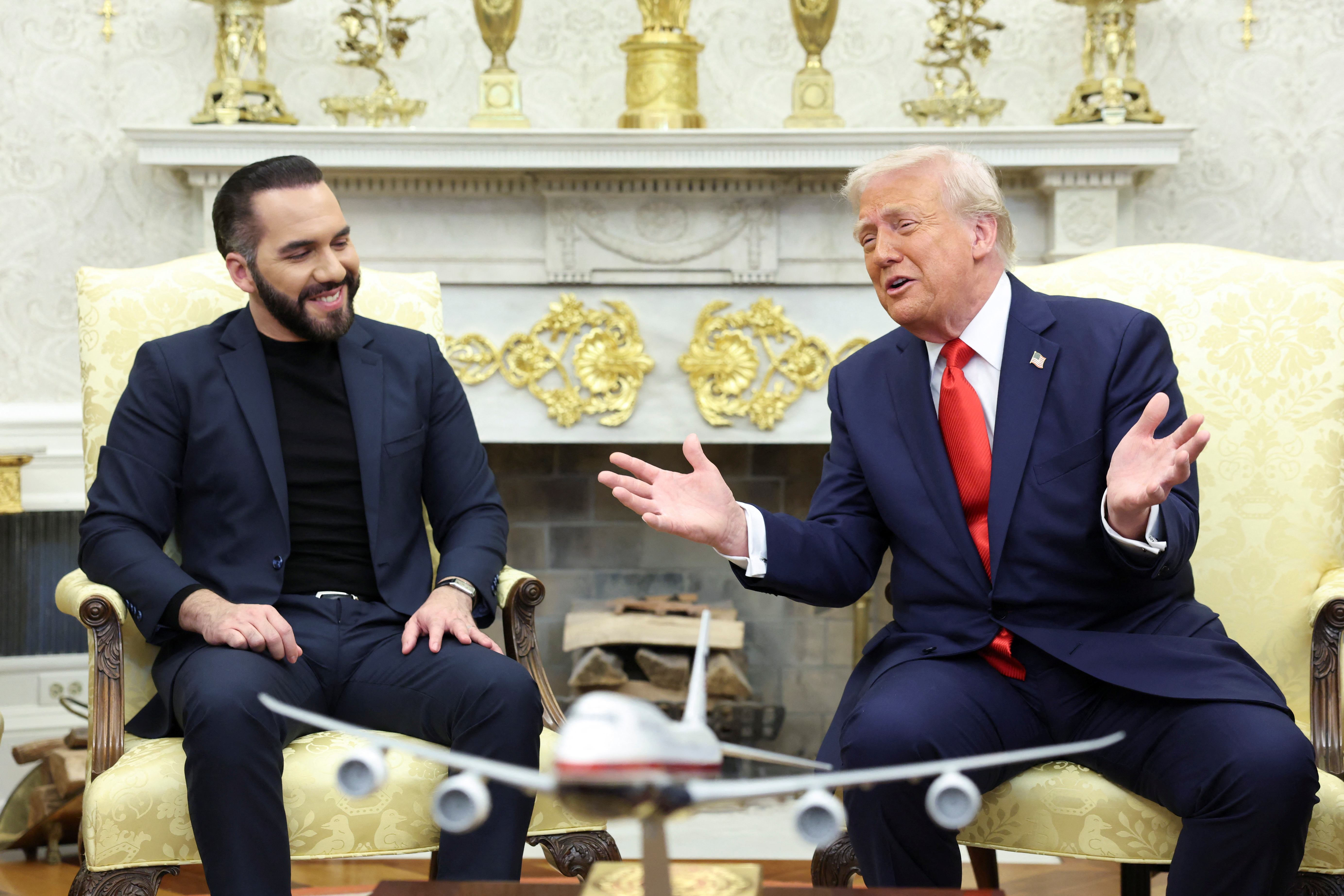Nayib bukele, donald Trump