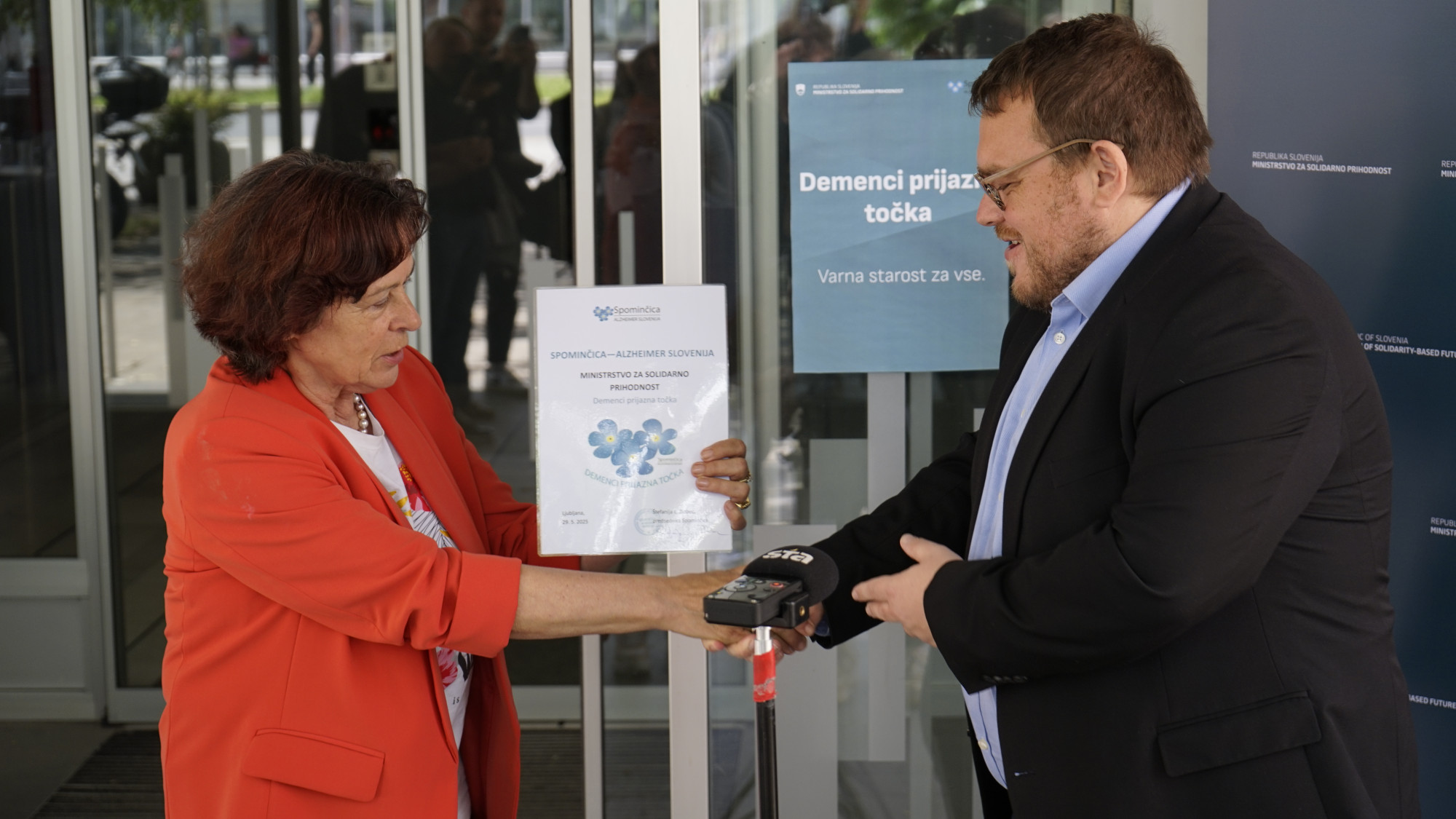 Štefanija Zlobec in Simon Maljevac