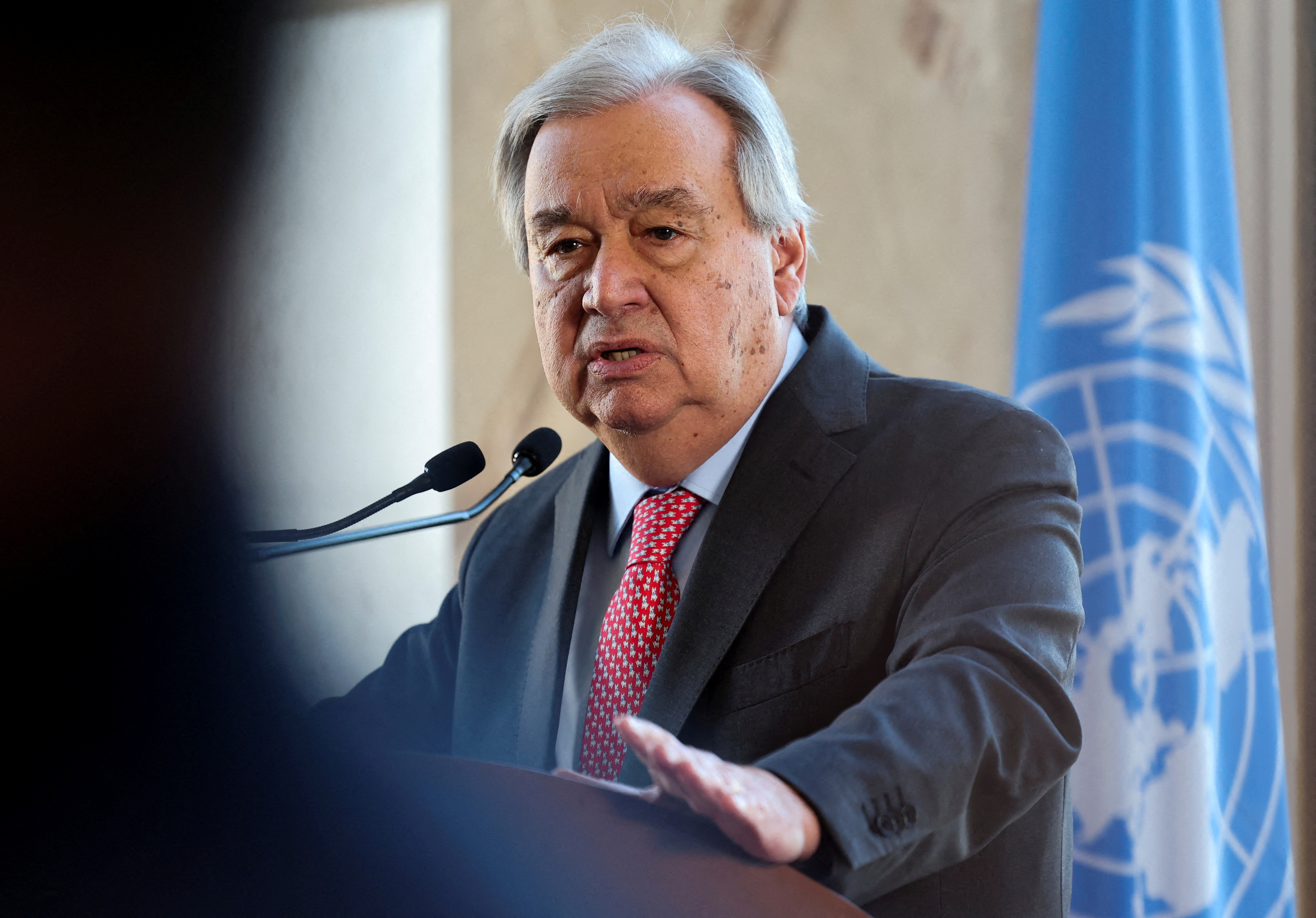 Generalni sekretar Združenih narodov Antonio Guterres