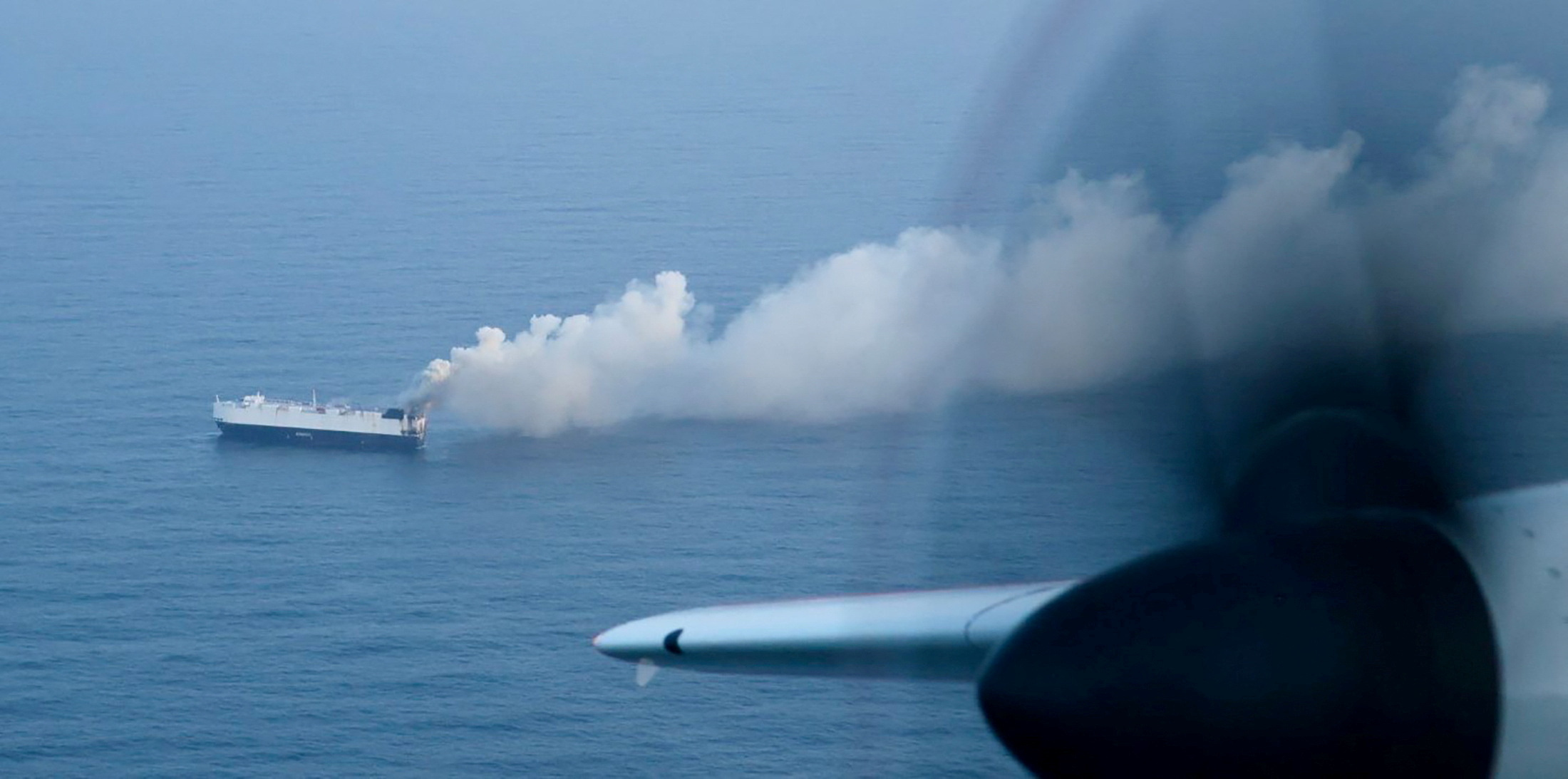 Požar na ladji Morning Midas