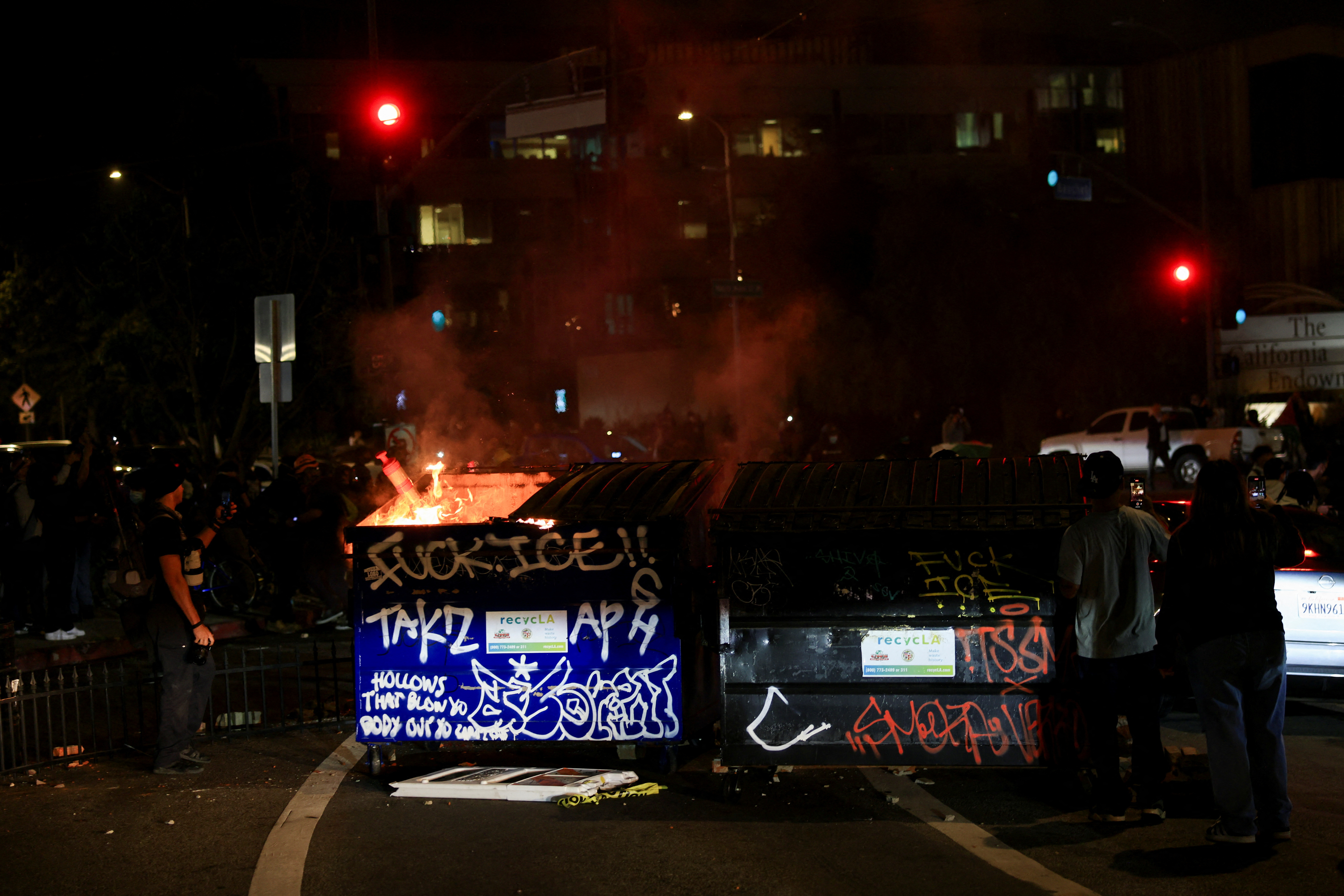 Protesti v Los Angelesu