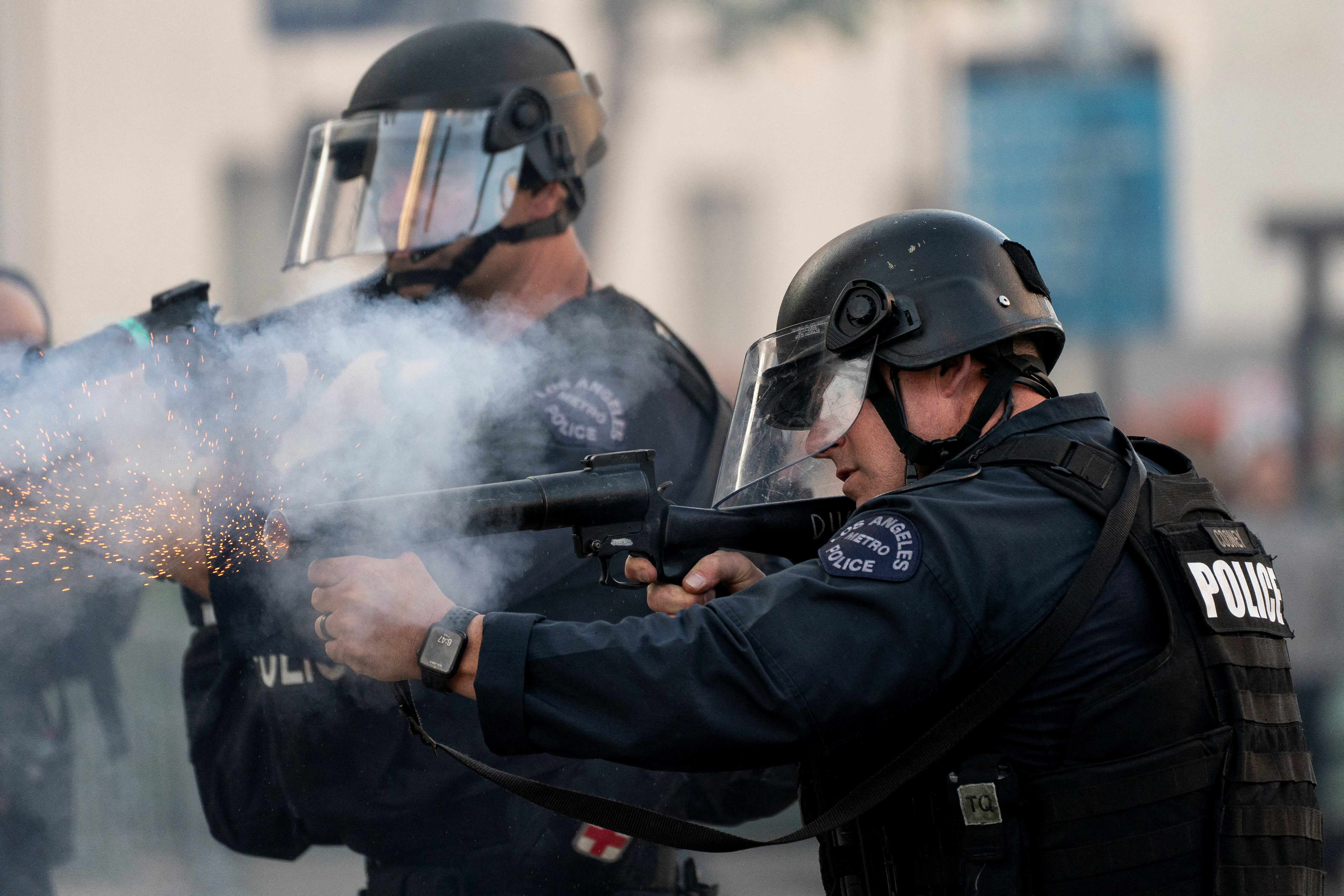 Protesti v Los Angelesu