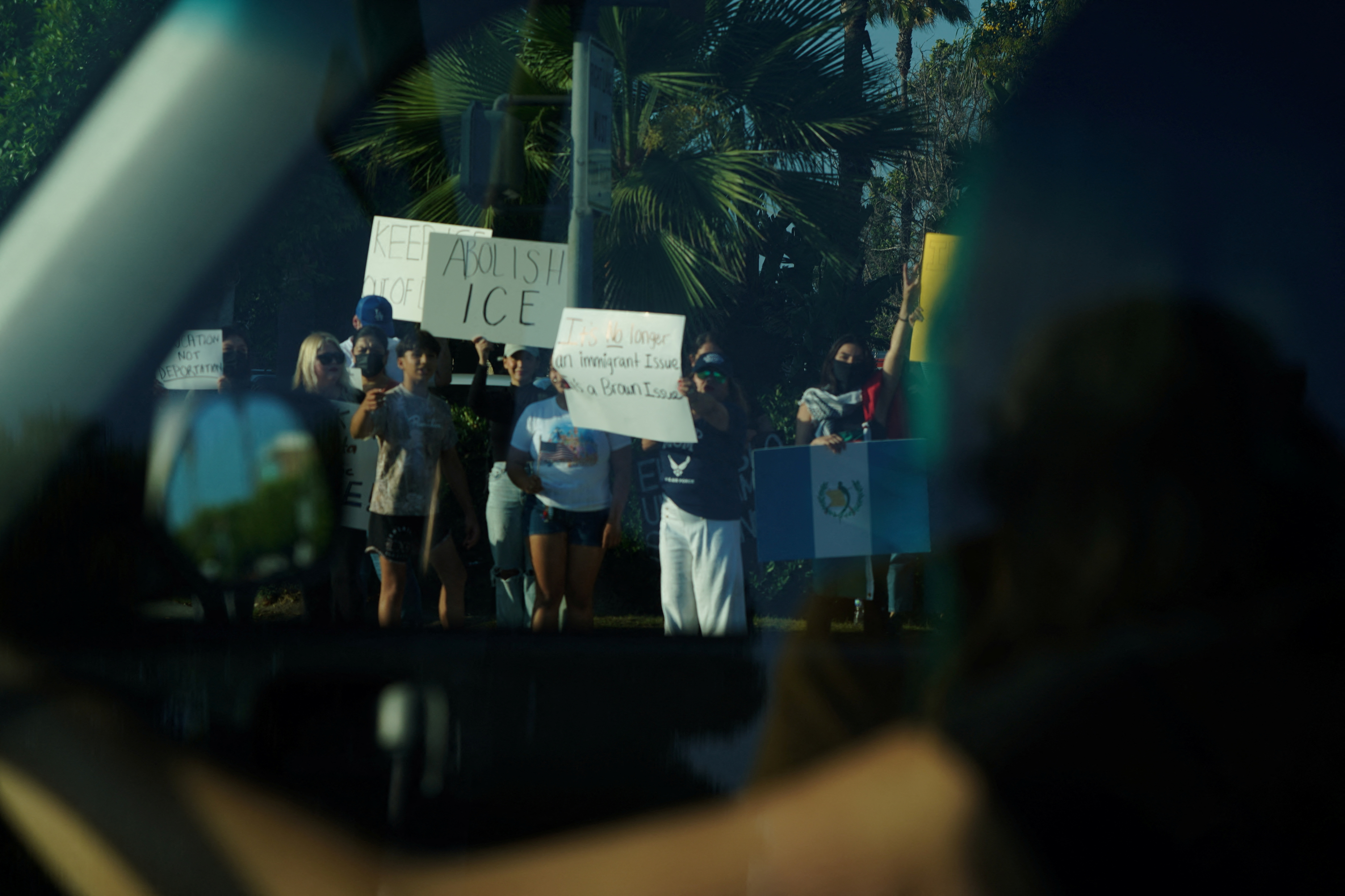 Protesti v Los Angelesu