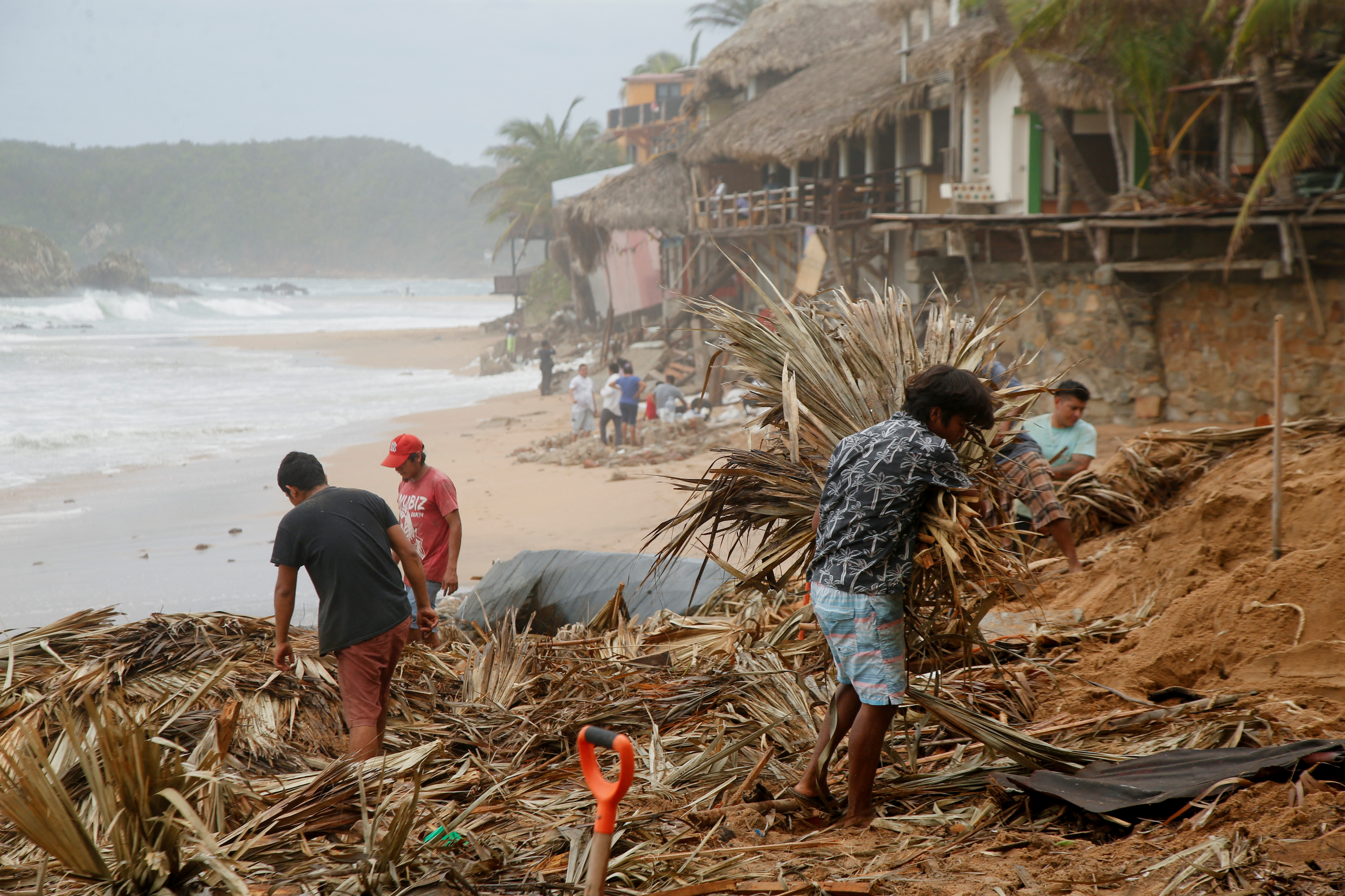 Posledice orkana Erick v Mehiki