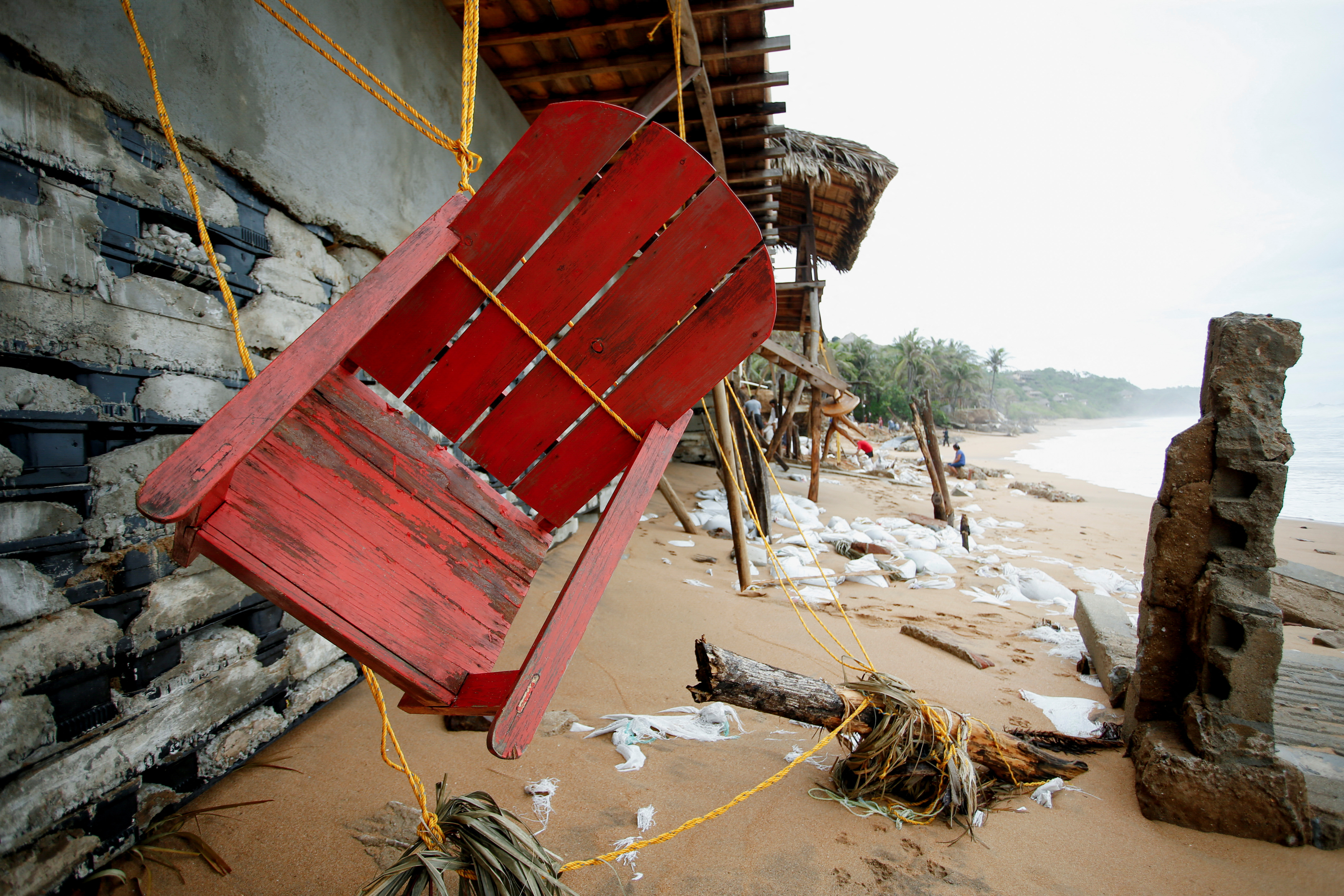 Posledice orkana Erick v Mehiki