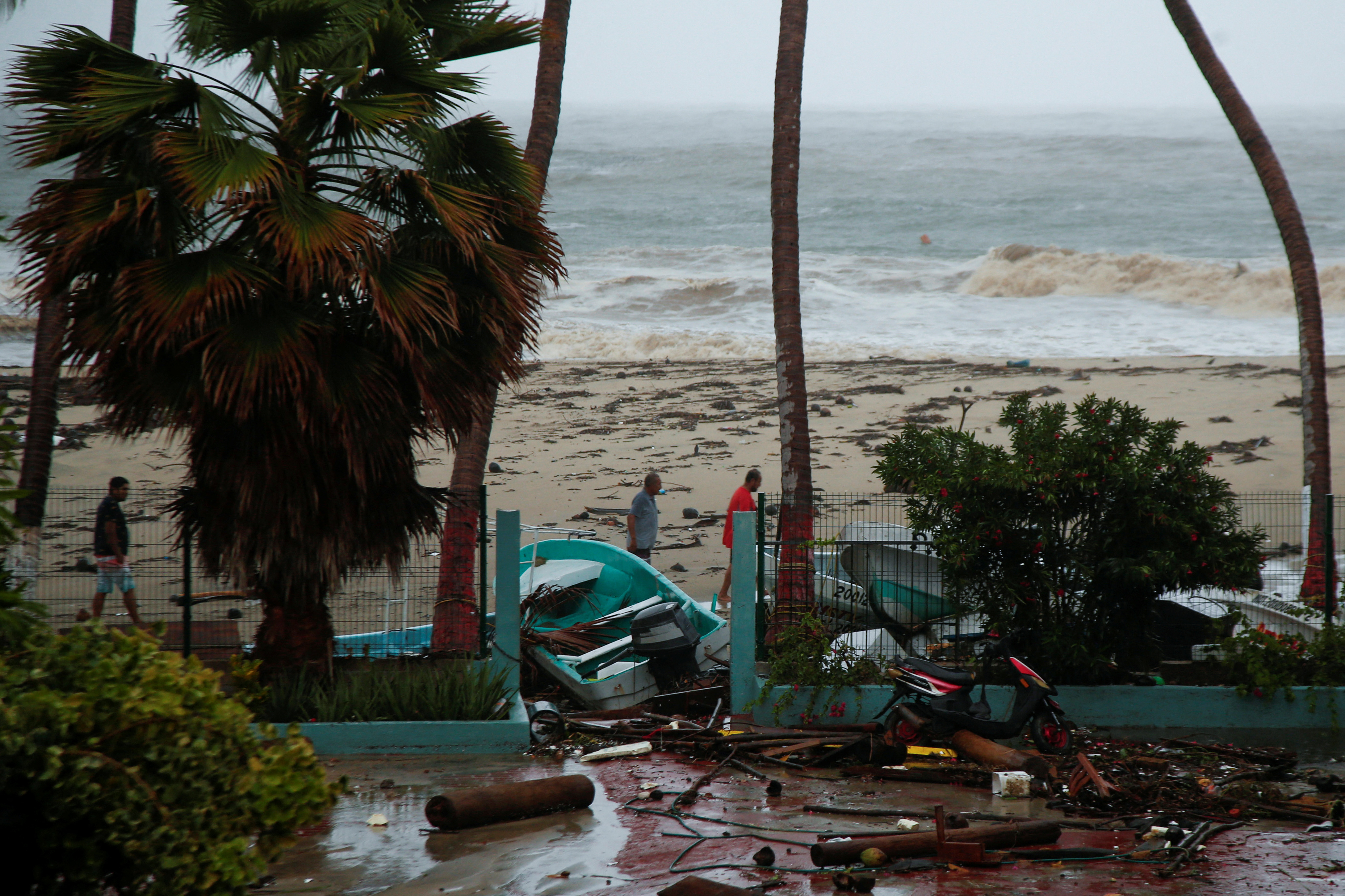 Posledice orkana Erick v Mehiki