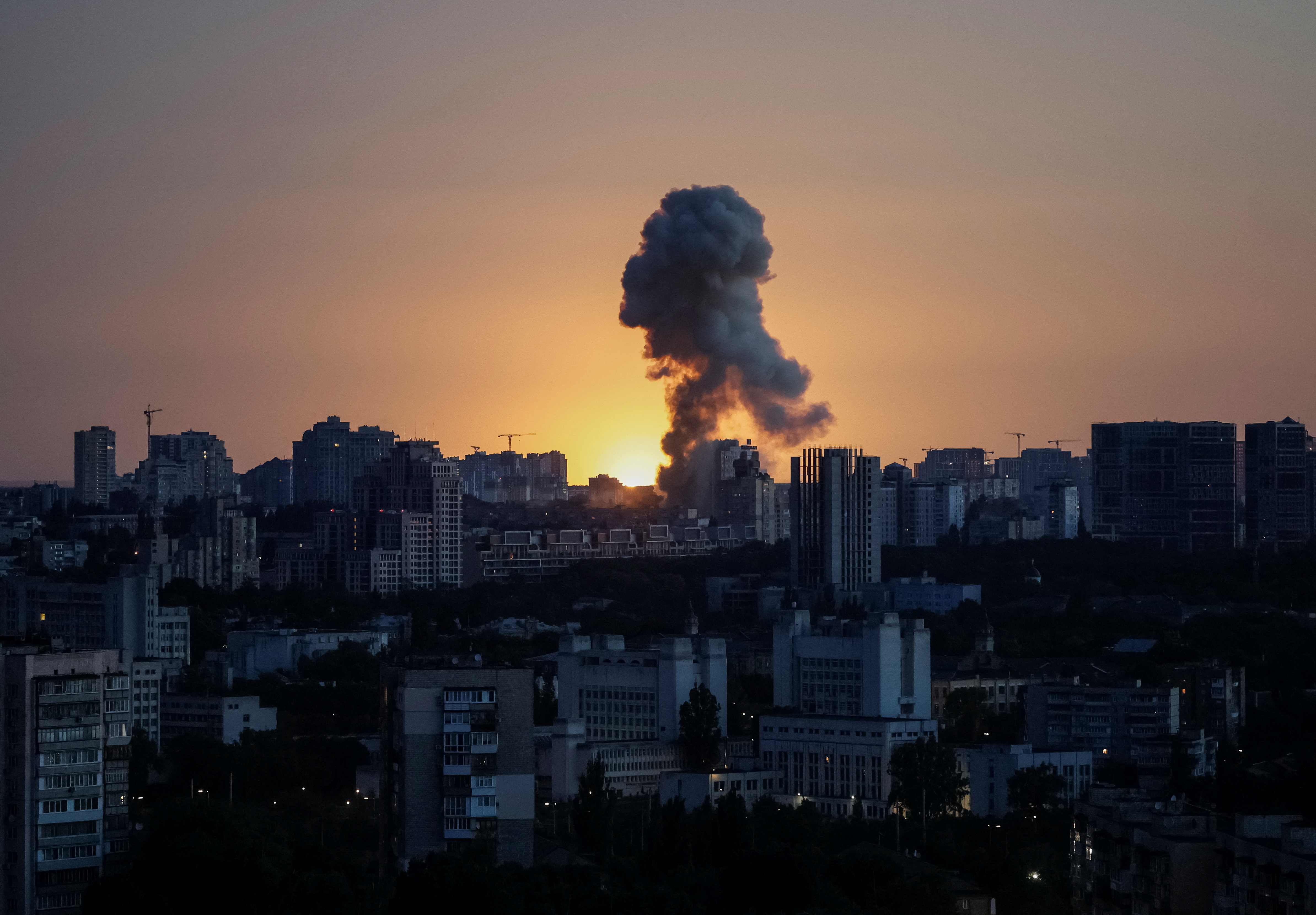 Ruski napadi na Kijev