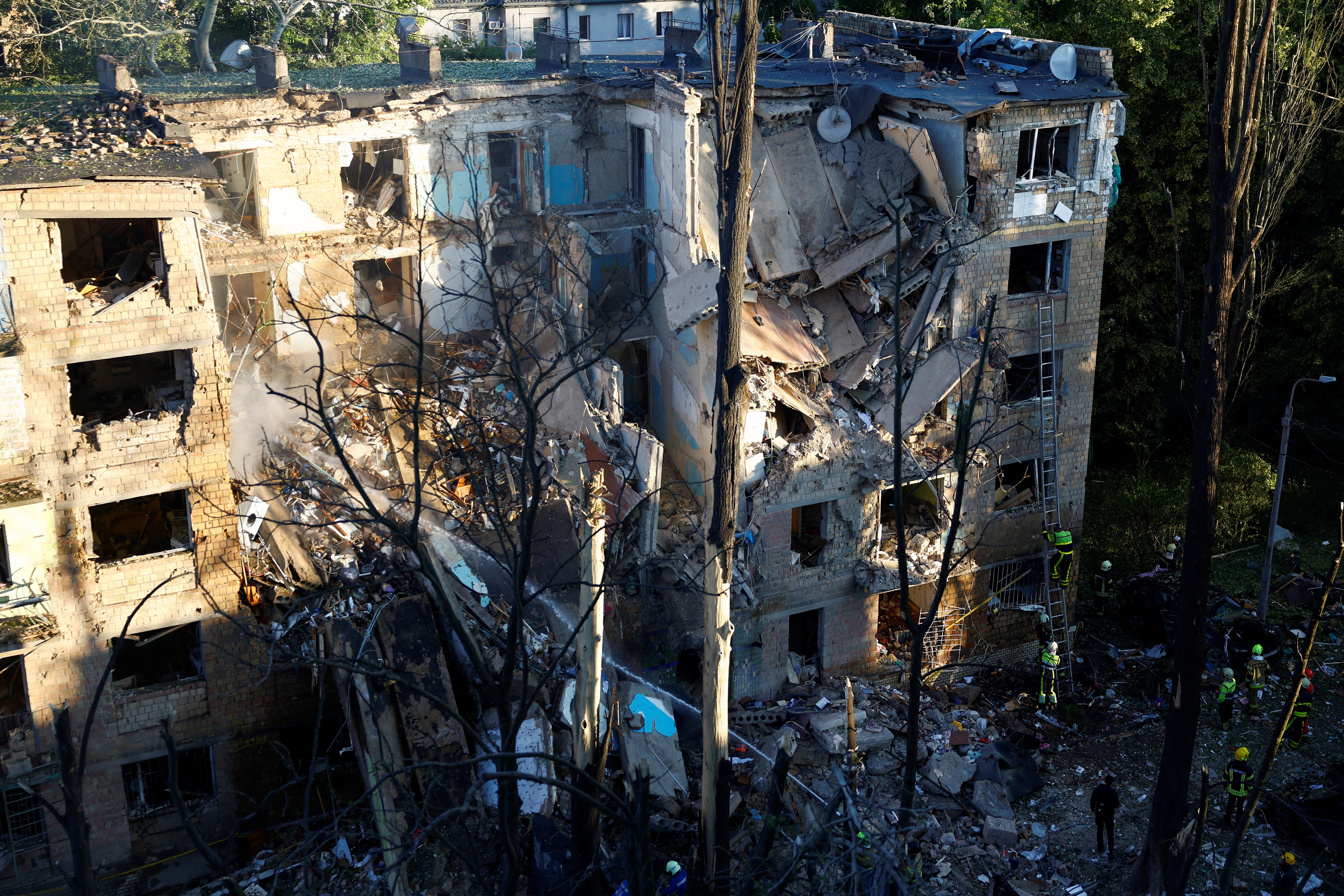 Ruski napadi na Kijev