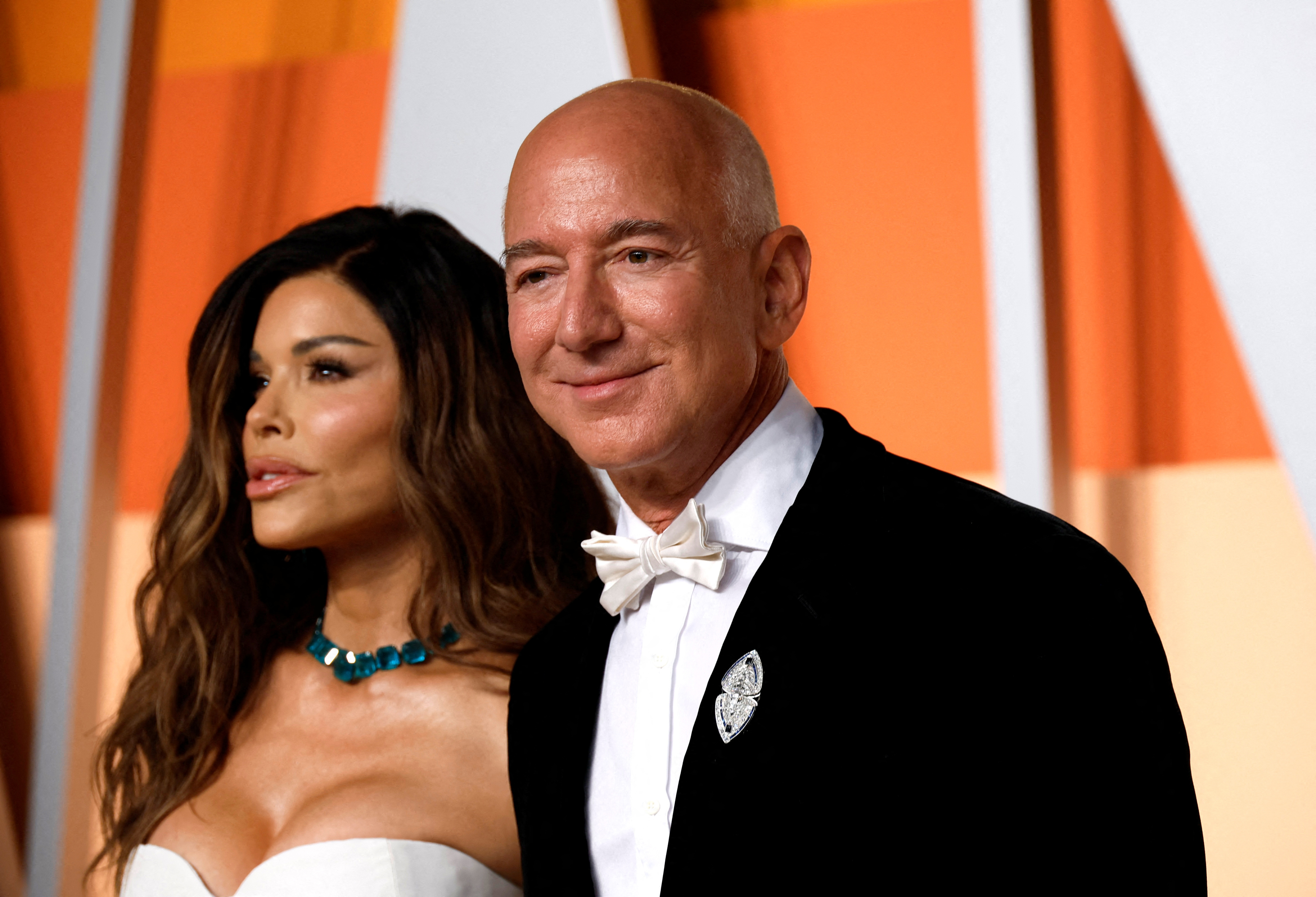 Jeff Bezos in Lauren Sanchez