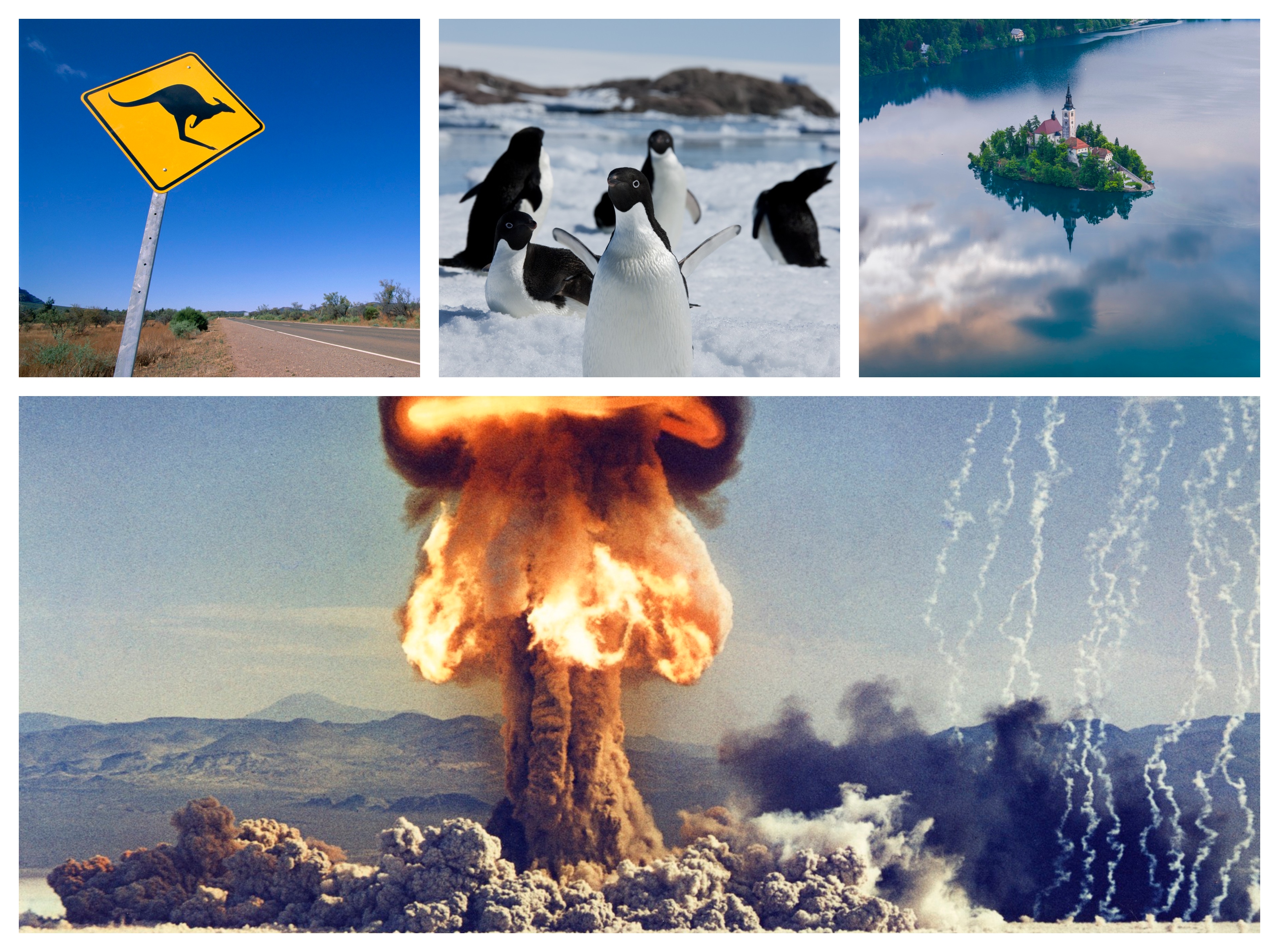 vojna Bled Antarktika Avstralija atomska bomba PROFIMEDIA