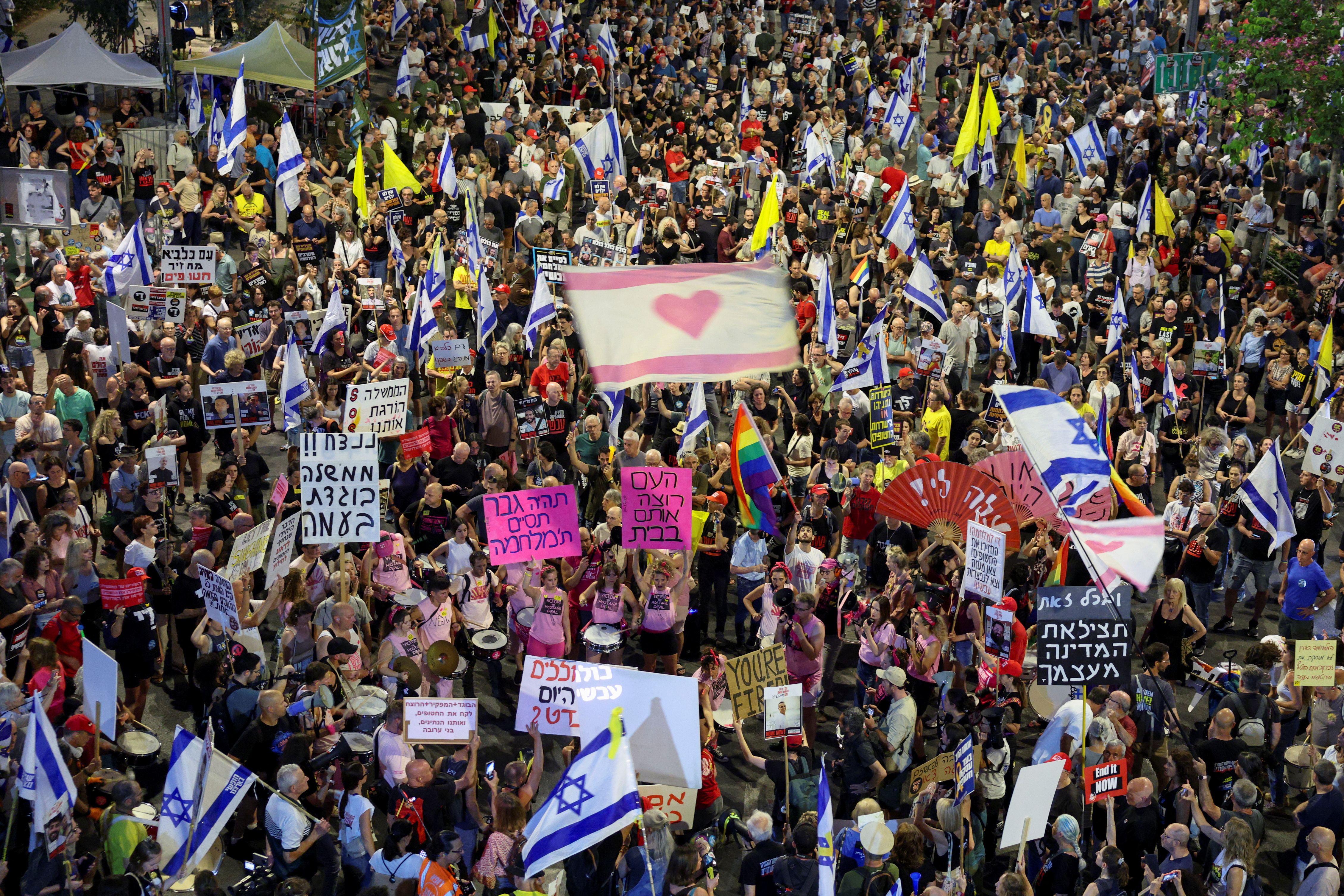 Protesti v Tel Avivu