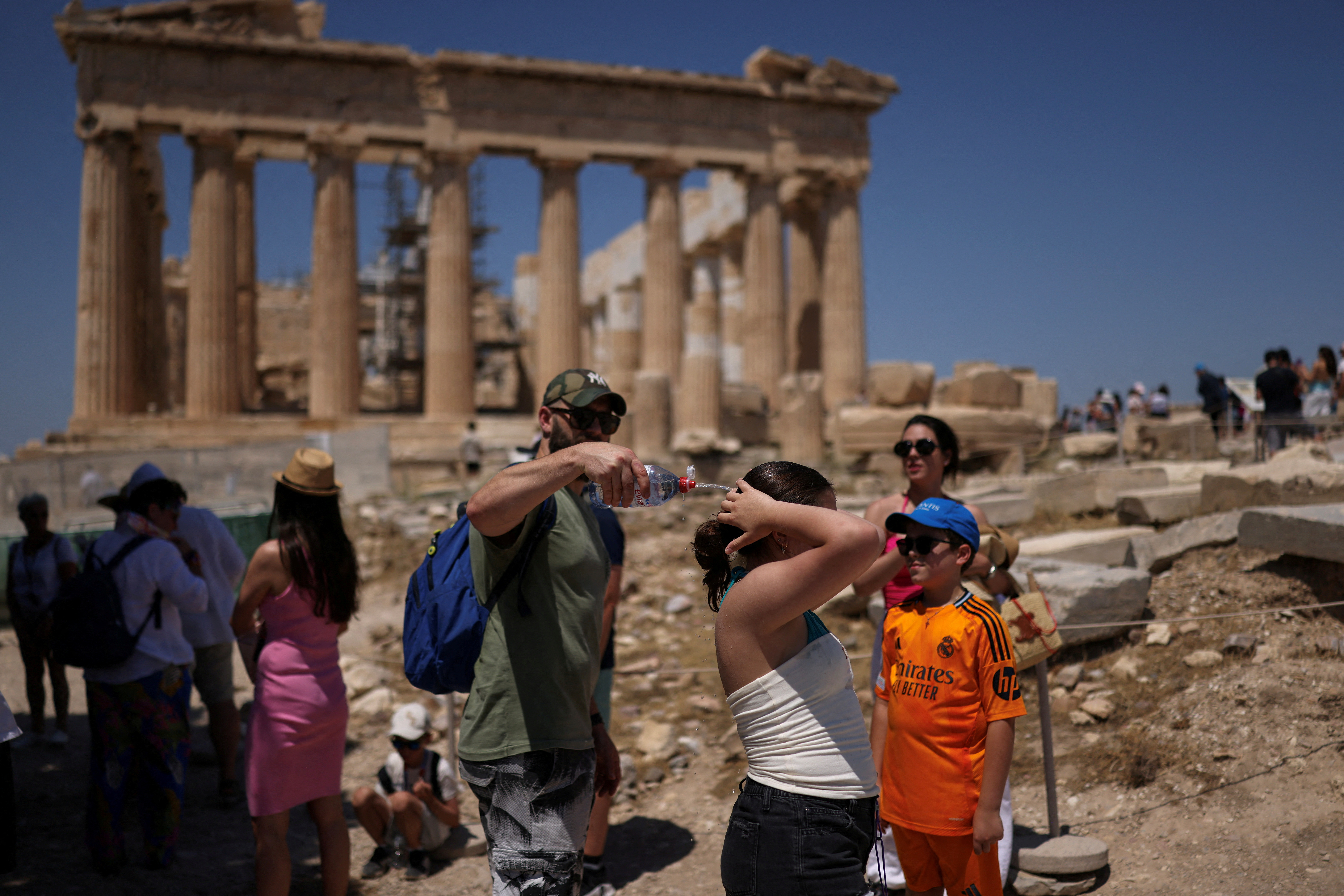 Vročinski val v Atenah