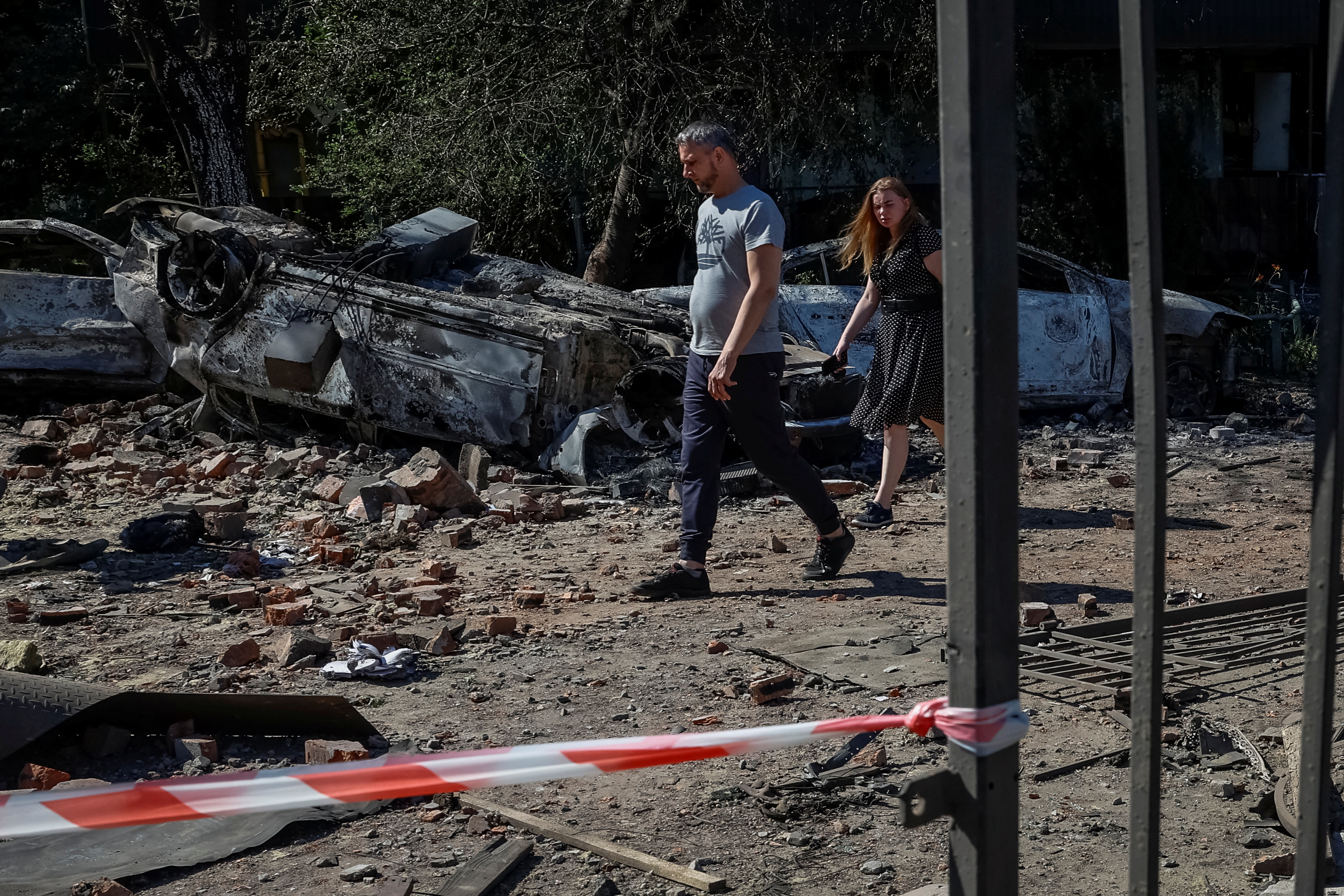 Posledice ruskega napada na Kijev