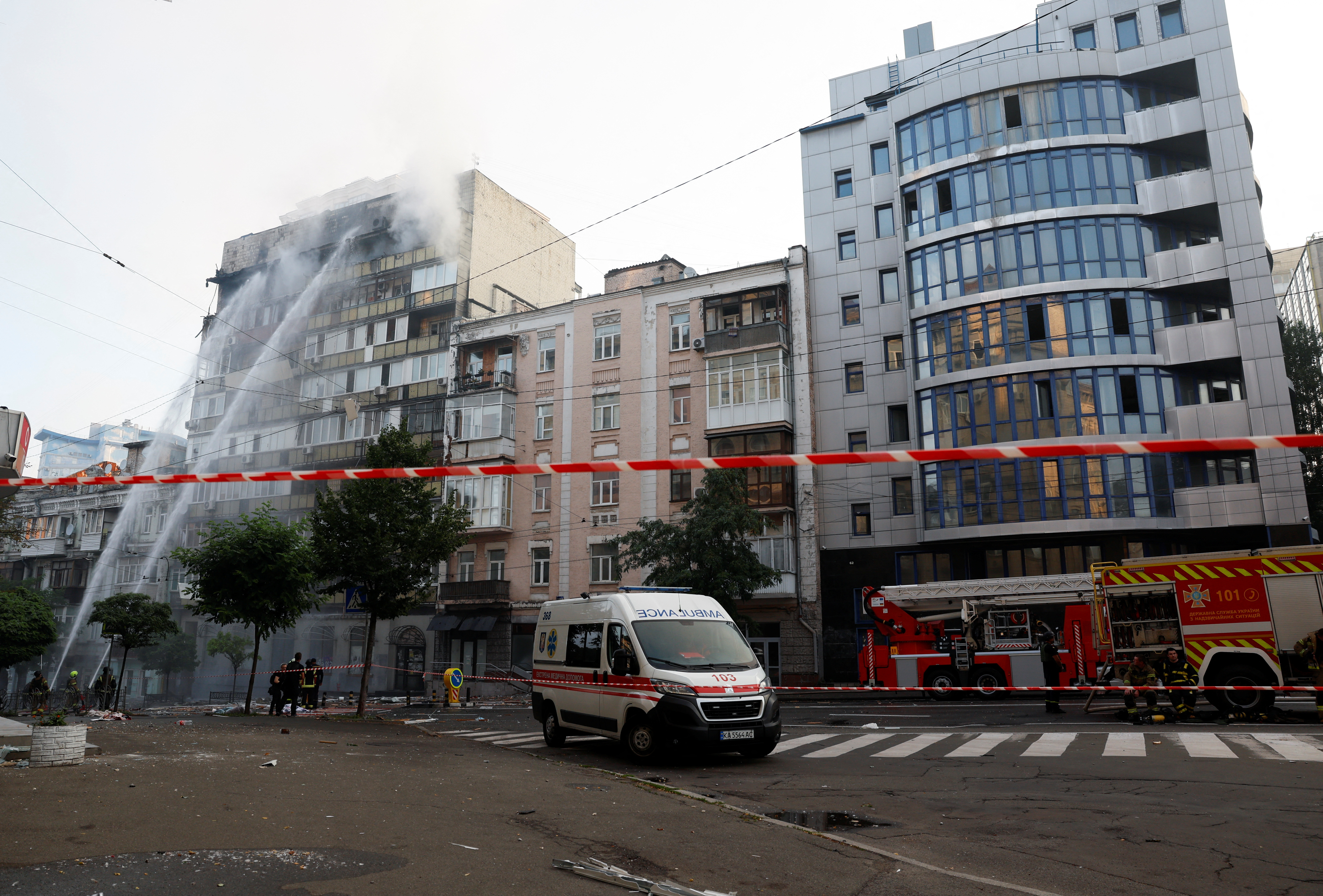 Ruski napadi na Kijev