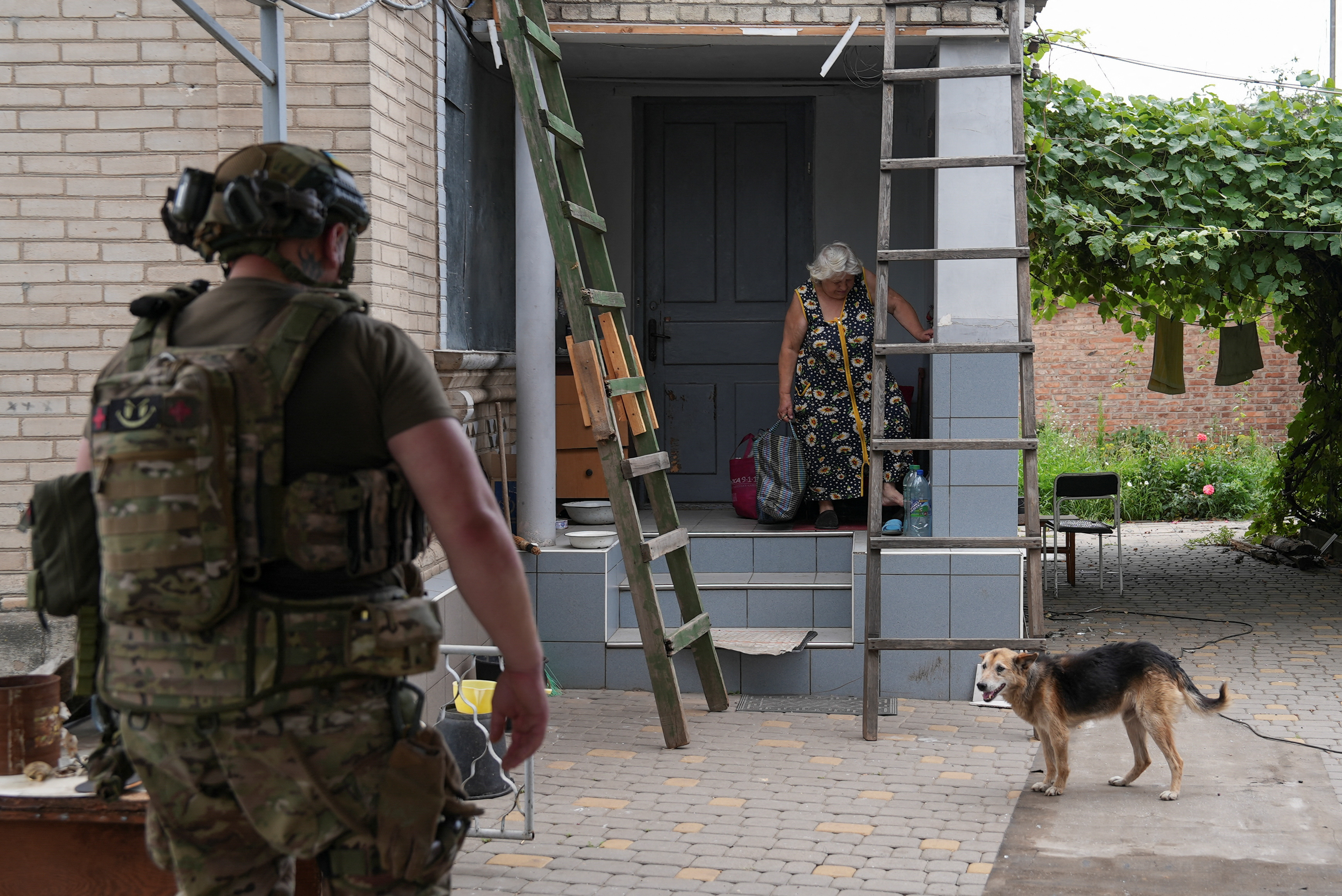 Evakuacija prebivalcev iz doneške regije