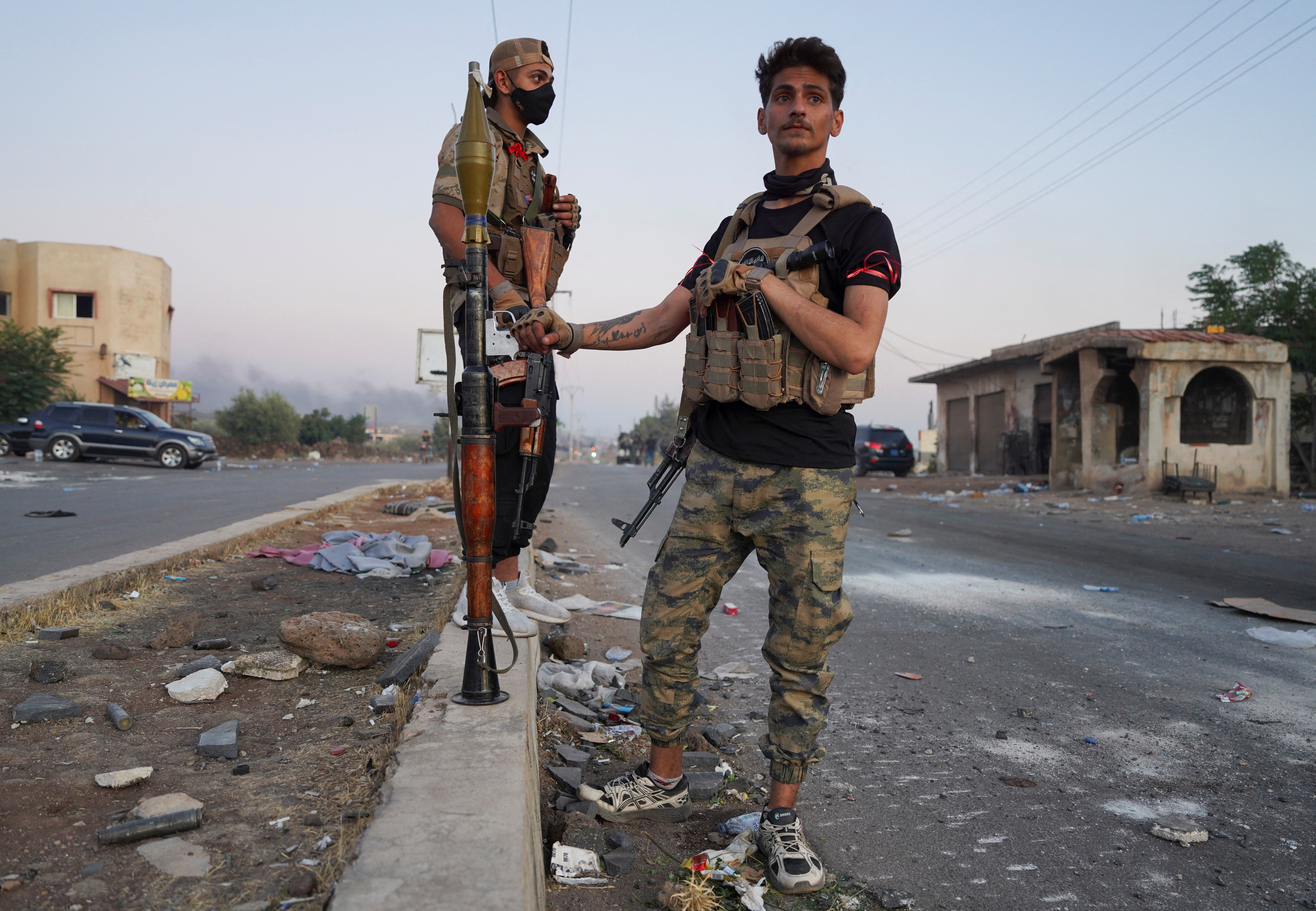 Spopadi na jugu Sirije