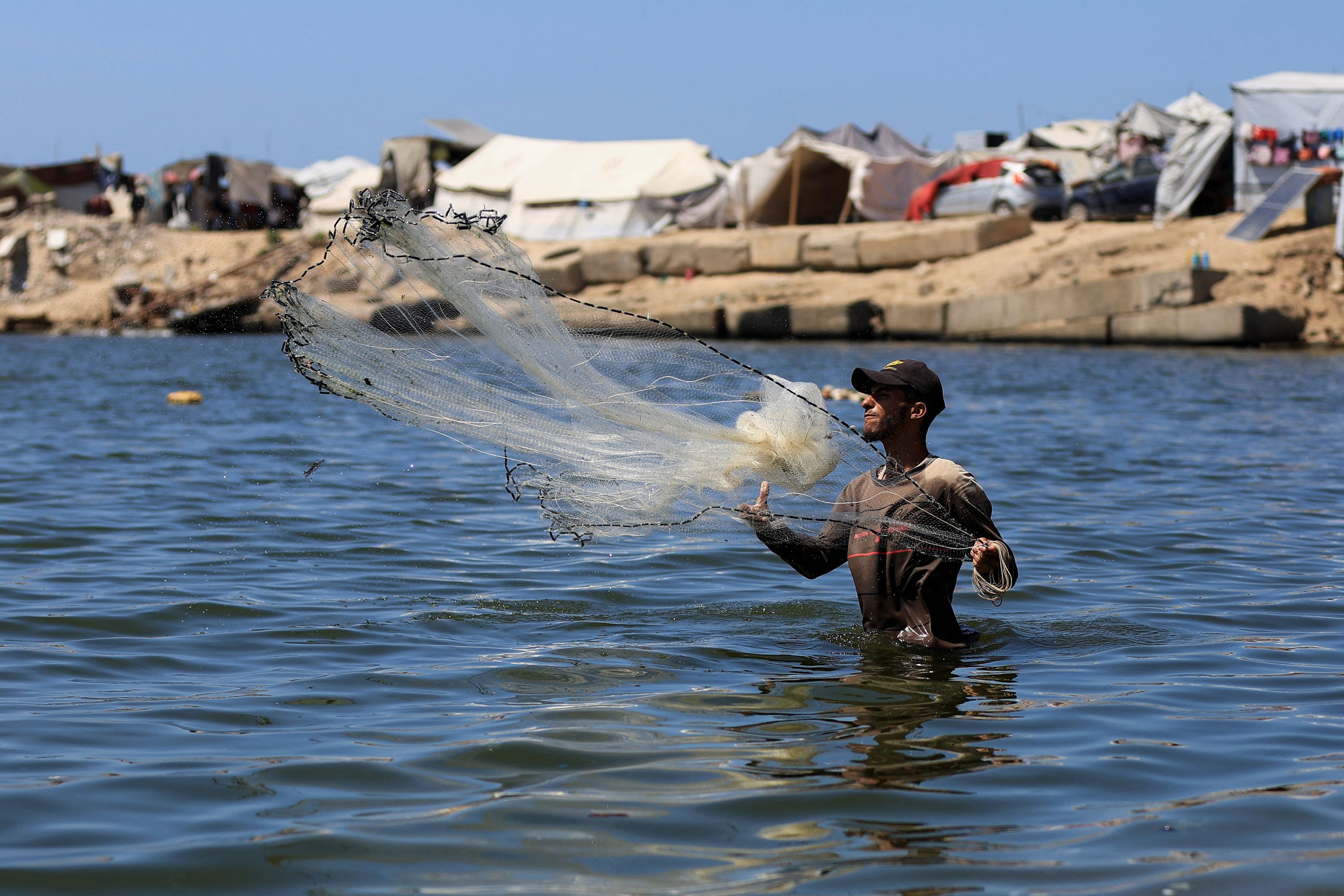 prepoved ribarjenja, Gaza