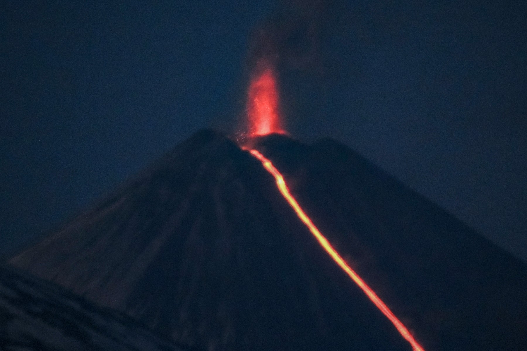 vulkan Klučevskaja Kamčatka Rusija vulkanski izbruh erupcija Foto PROFIMEDIA