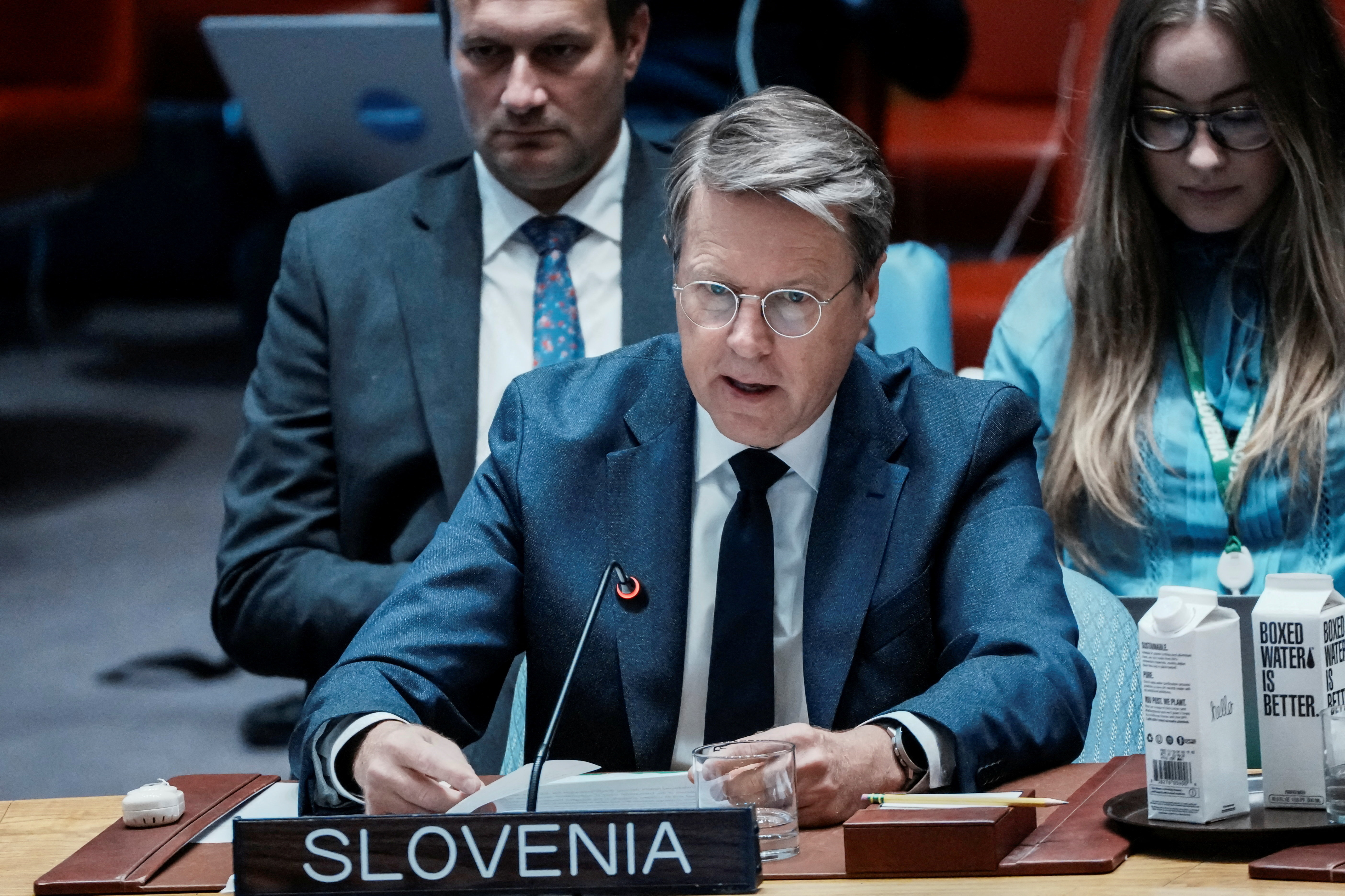 Samuel Žbogar na varnostnem svetu ZN