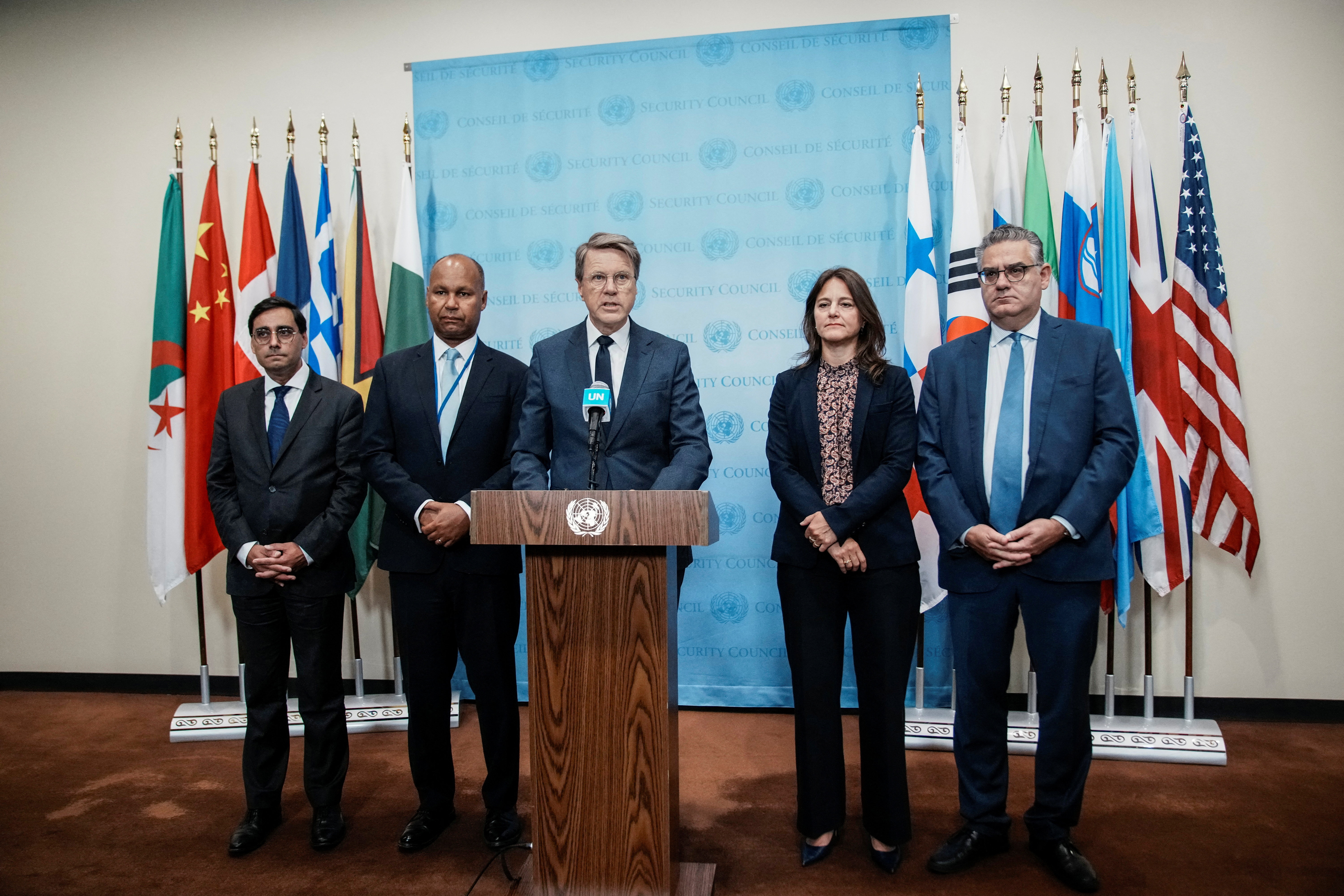 Samuel Žbogar na varnostnem svetu ZN